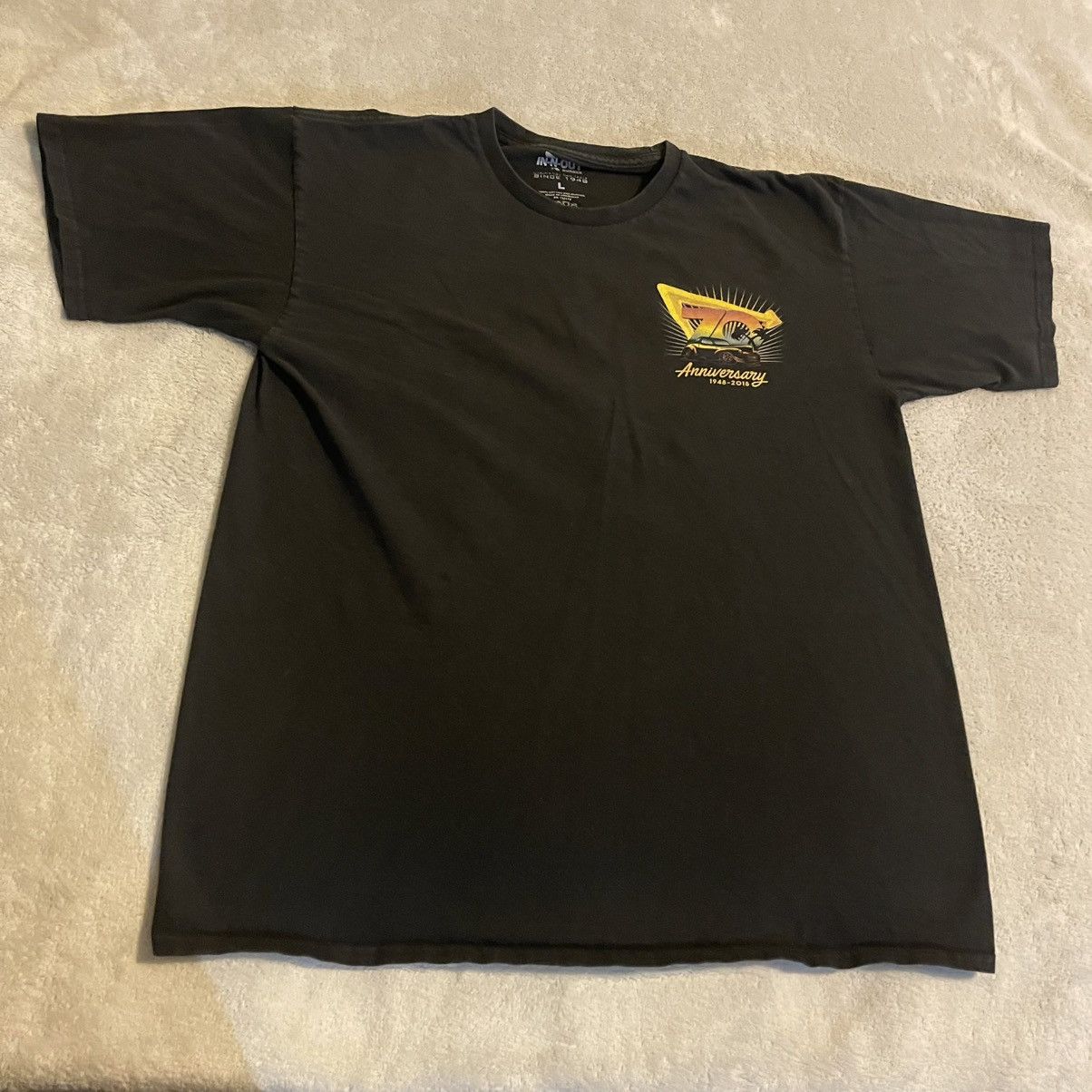 Other IN-N-Out Burger Shirt Men Large Black Graphic Workout Tee Size US L / EU 52-54 / 3 - 1 Thumbnail