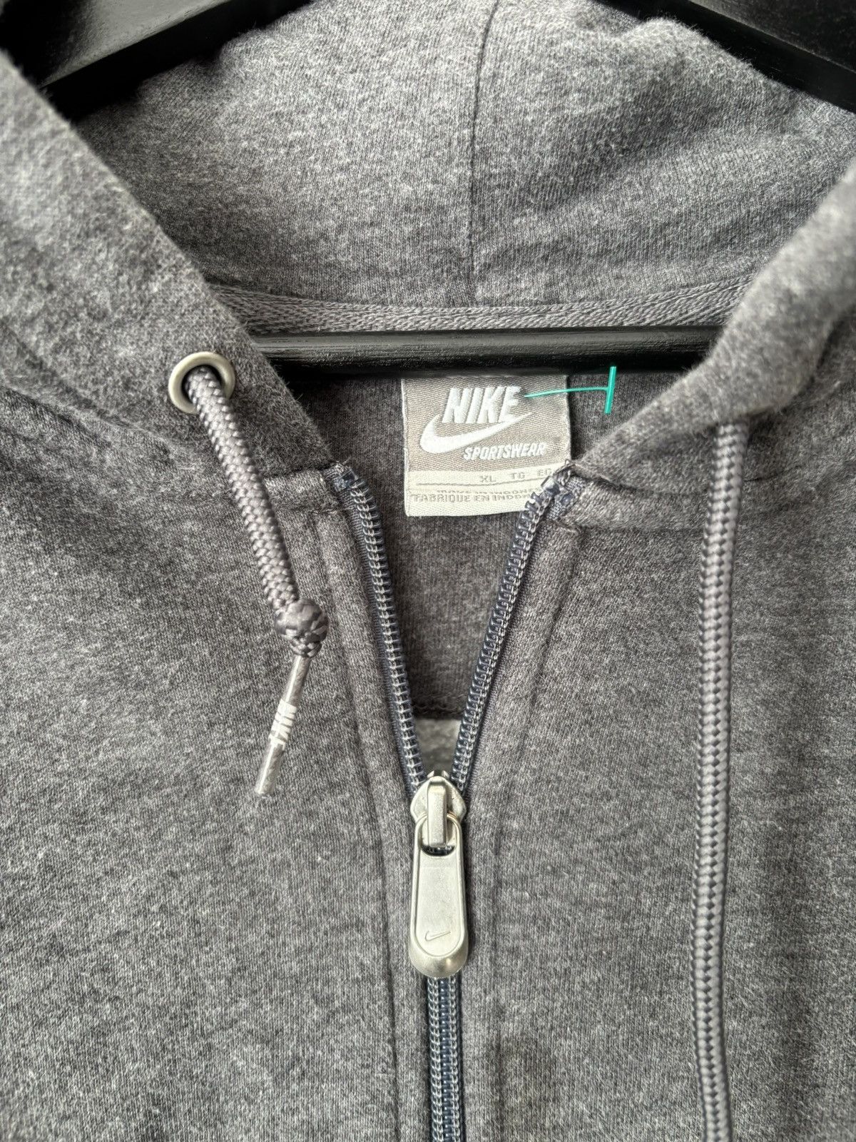 Nike VINTAGE NIKE ZIP UP HOODIE Size US XL / EU 56 / 4 - 5 Thumbnail