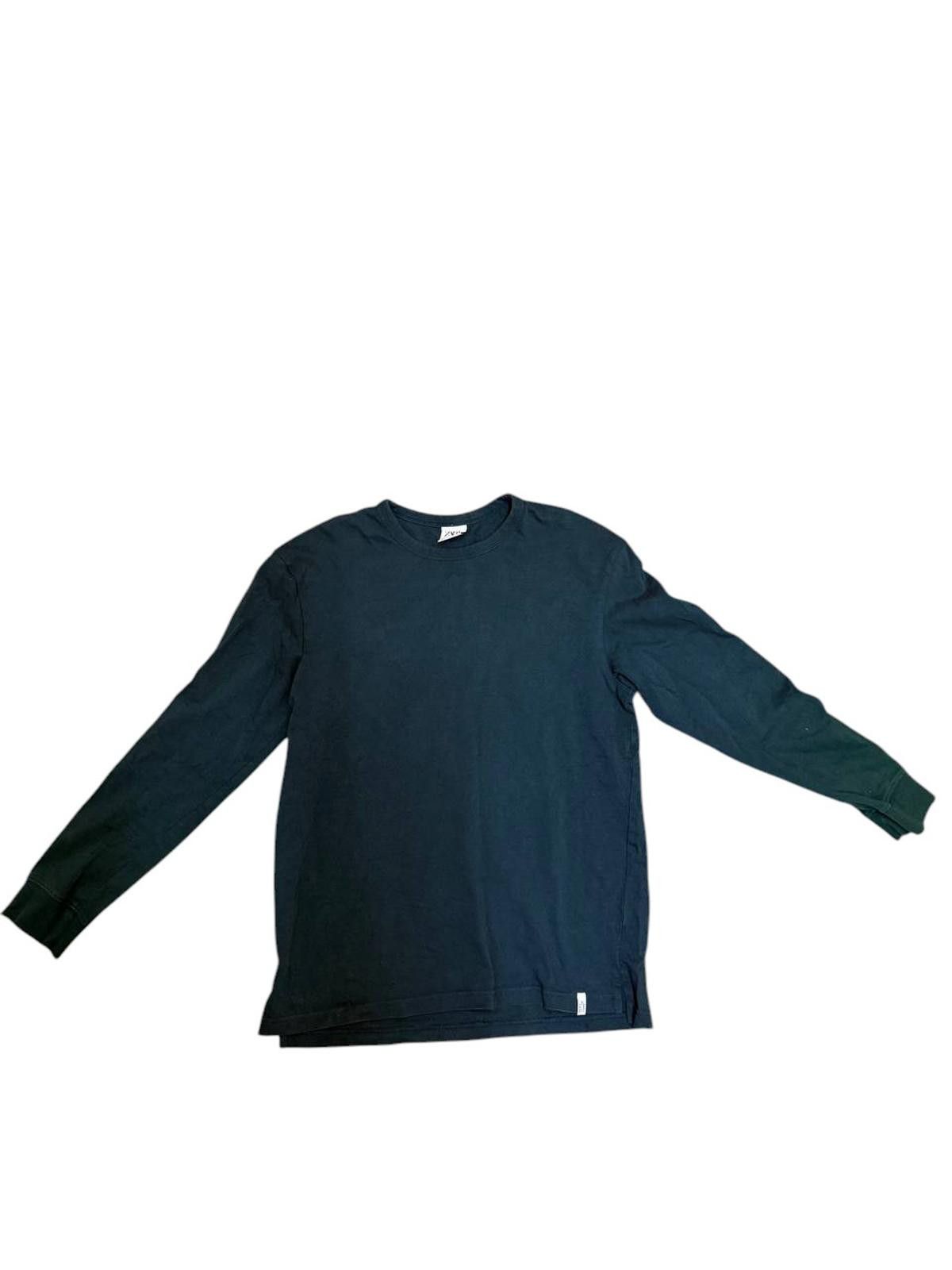Zara Zara Long-Sleeve T-Shirt – Dark Forest Green – Size Medium Size US M / EU 48-50 / 2 - 1 Thumbnail