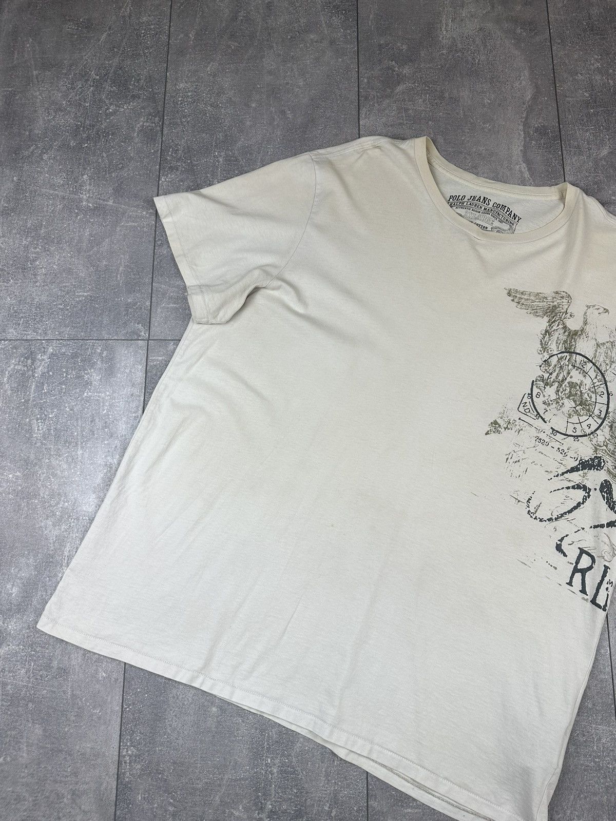 Denim & Supply Ralph Lauren Polo Jeans Ralph Lauren Graphic Print Logo T-Shirt Size US XXL / EU 58 / 5 - 5 Thumbnail