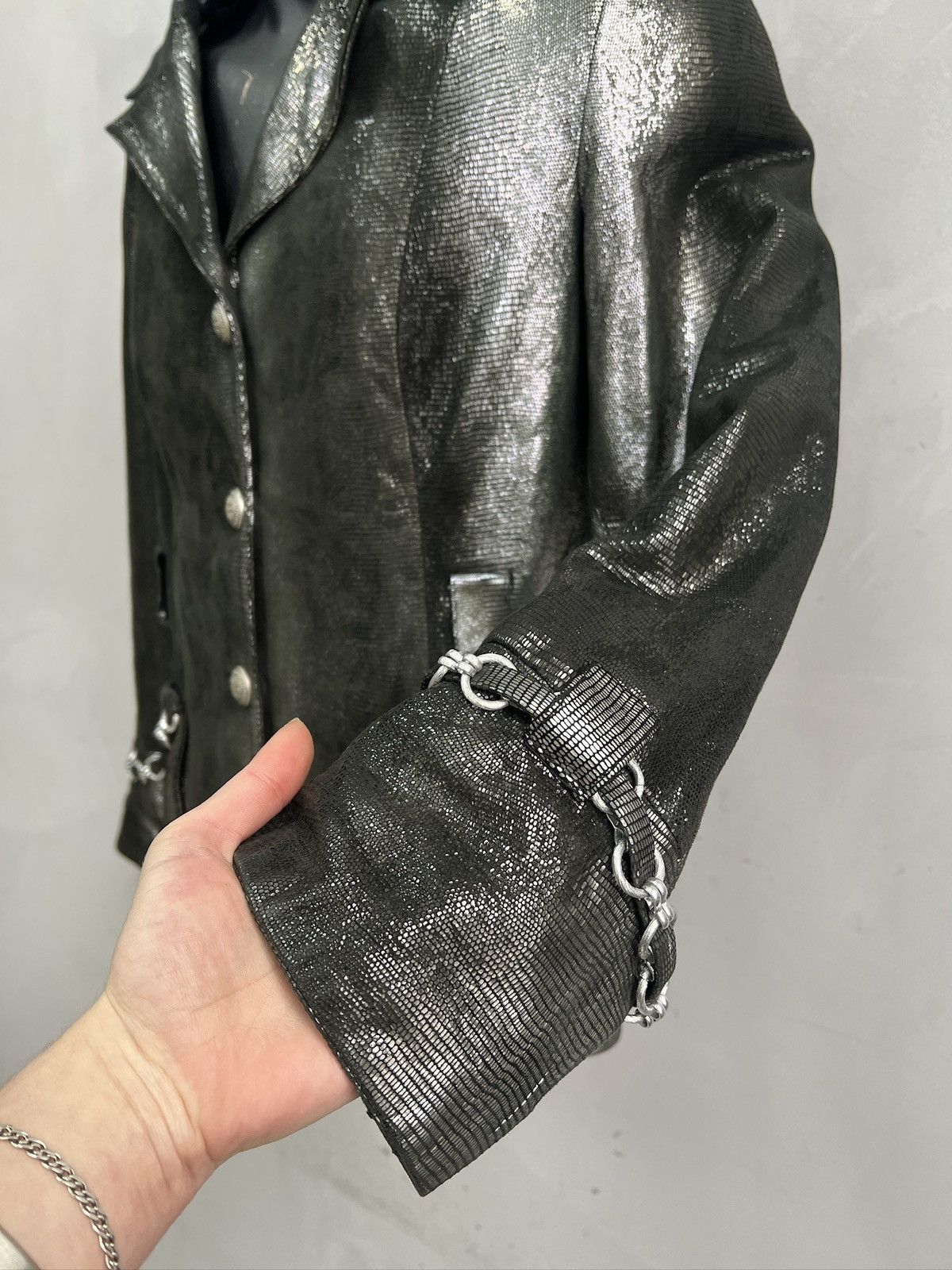 Hysteric Glamour Rare Japanese 14th addiction style leather jacket y2k style Size US S / EU 44-46 / 1 - 4 Thumbnail