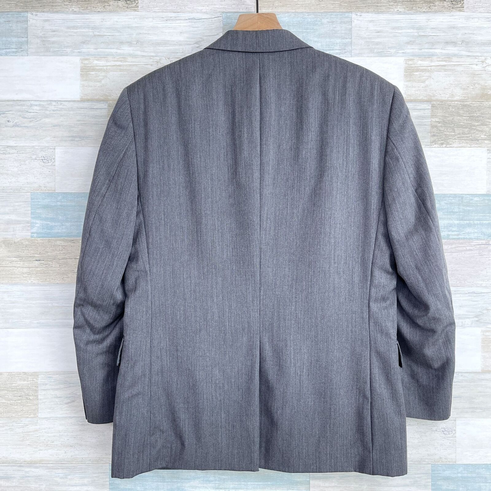 Jos. A. Bank Jos A Bank Signature Suit Gray Herringbone 40S Size 40S - 6 Thumbnail