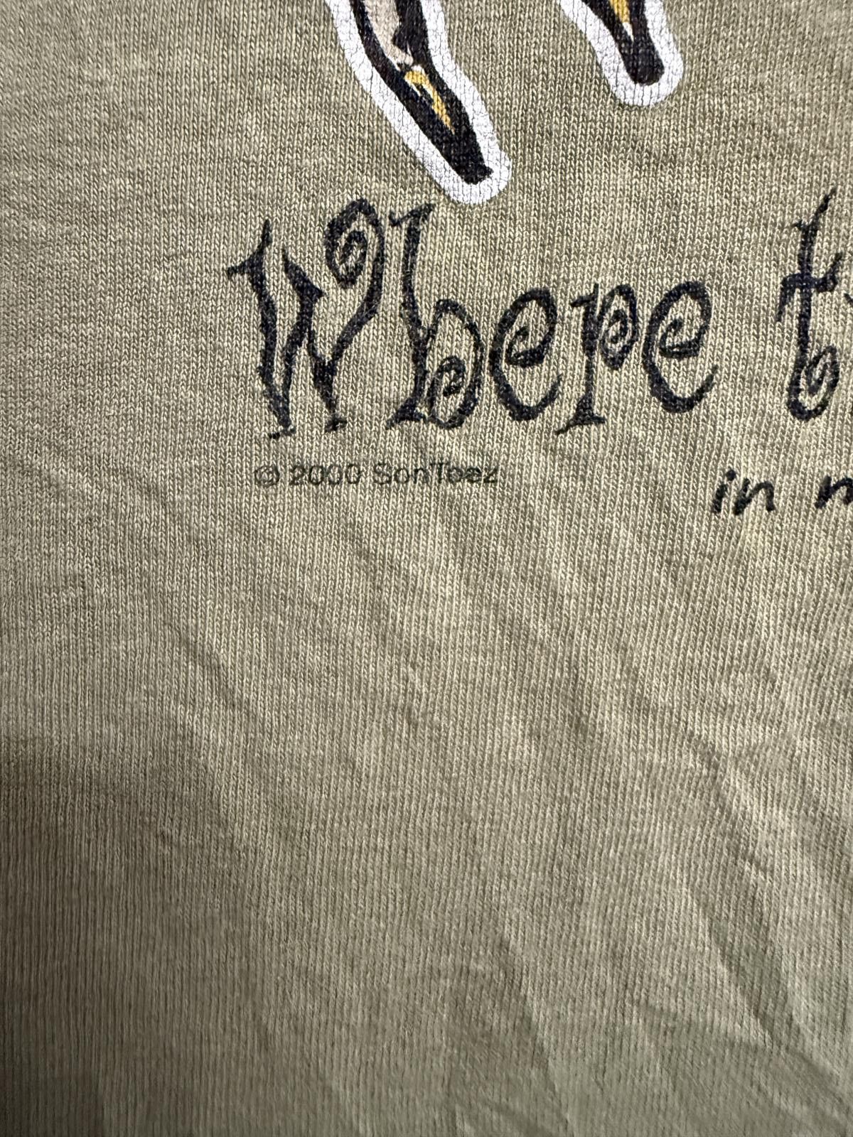 Gildan VTG Christian T-shirt Matthew 18:20 Tee Where Two or More -M Size US M / EU 48-50 / 2 - 4 Thumbnail