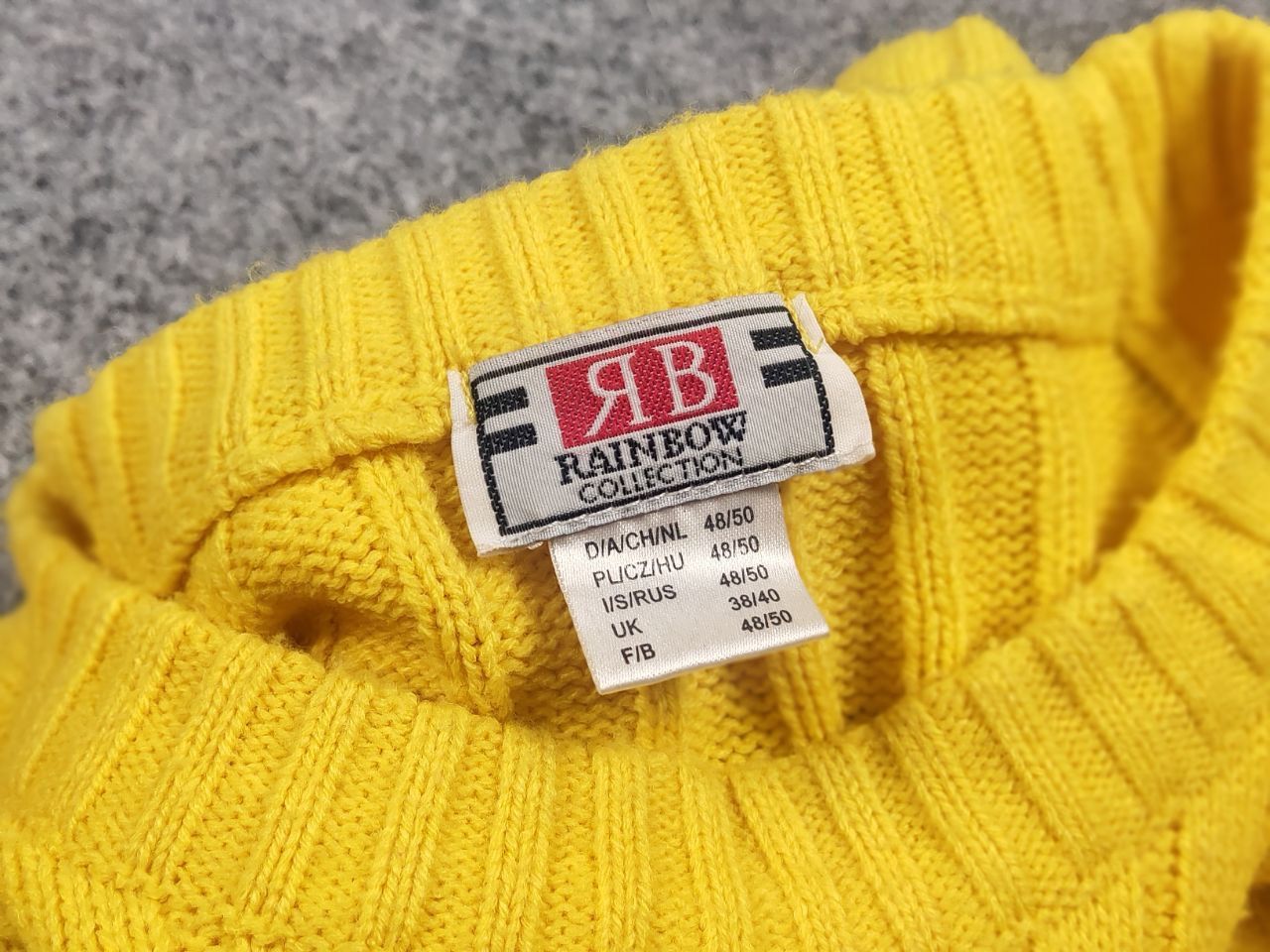 If Six Was Nine Vtg Y2K Hysteric Glamour Style Opium Yellow ribbed sweater Size US M / EU 48-50 / 2 - 11 Thumbnail