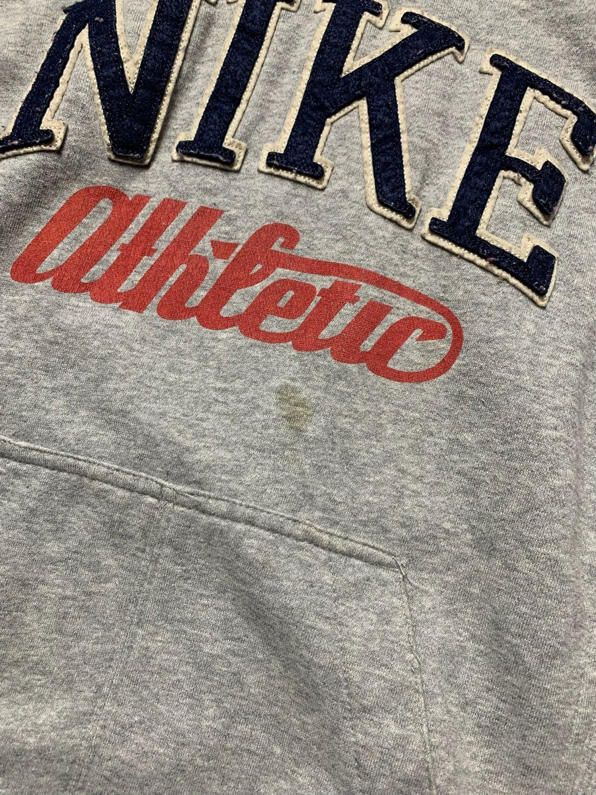 Nike × Vintage Vintage Nike hoodie logo size S grey logo Size US S / EU 44-46 / 1 - 3 Thumbnail