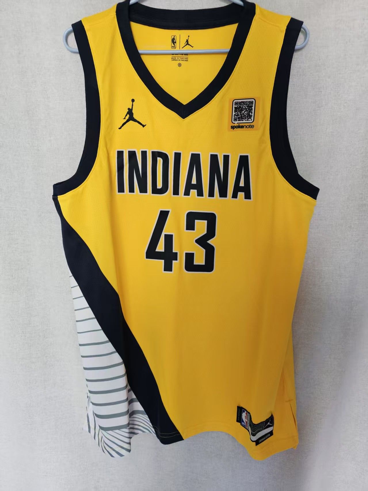 NBA Indiana Pacers #43 Pascal Siakam Jersey Size US XL / EU 56 / 4 - 2 Thumbnail