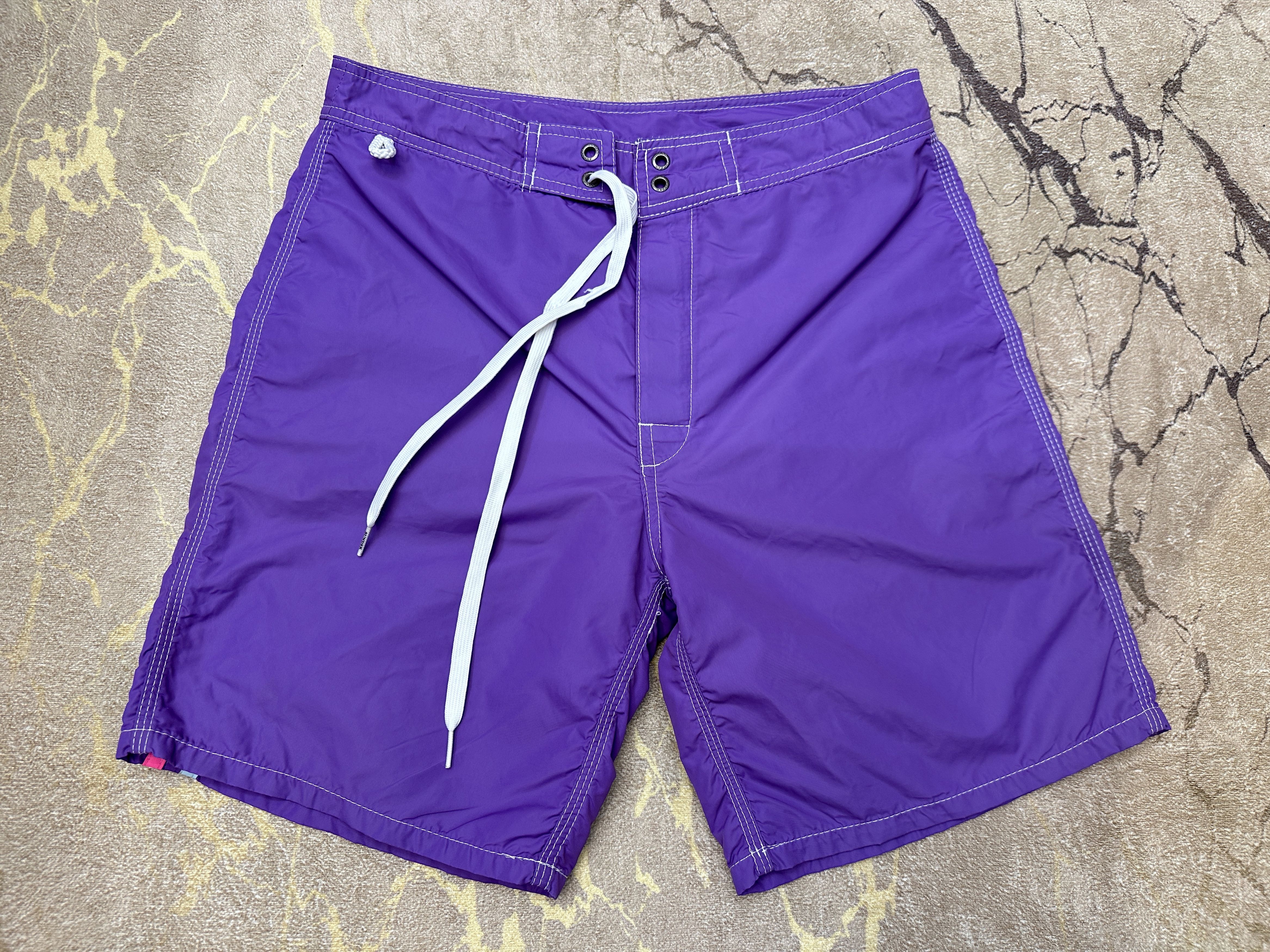 Sundek Sundek 30 Long Beach Board Shorts Trunks Bath Suit Size 30 S Size US 30 / EU 46 - 2 Thumbnail