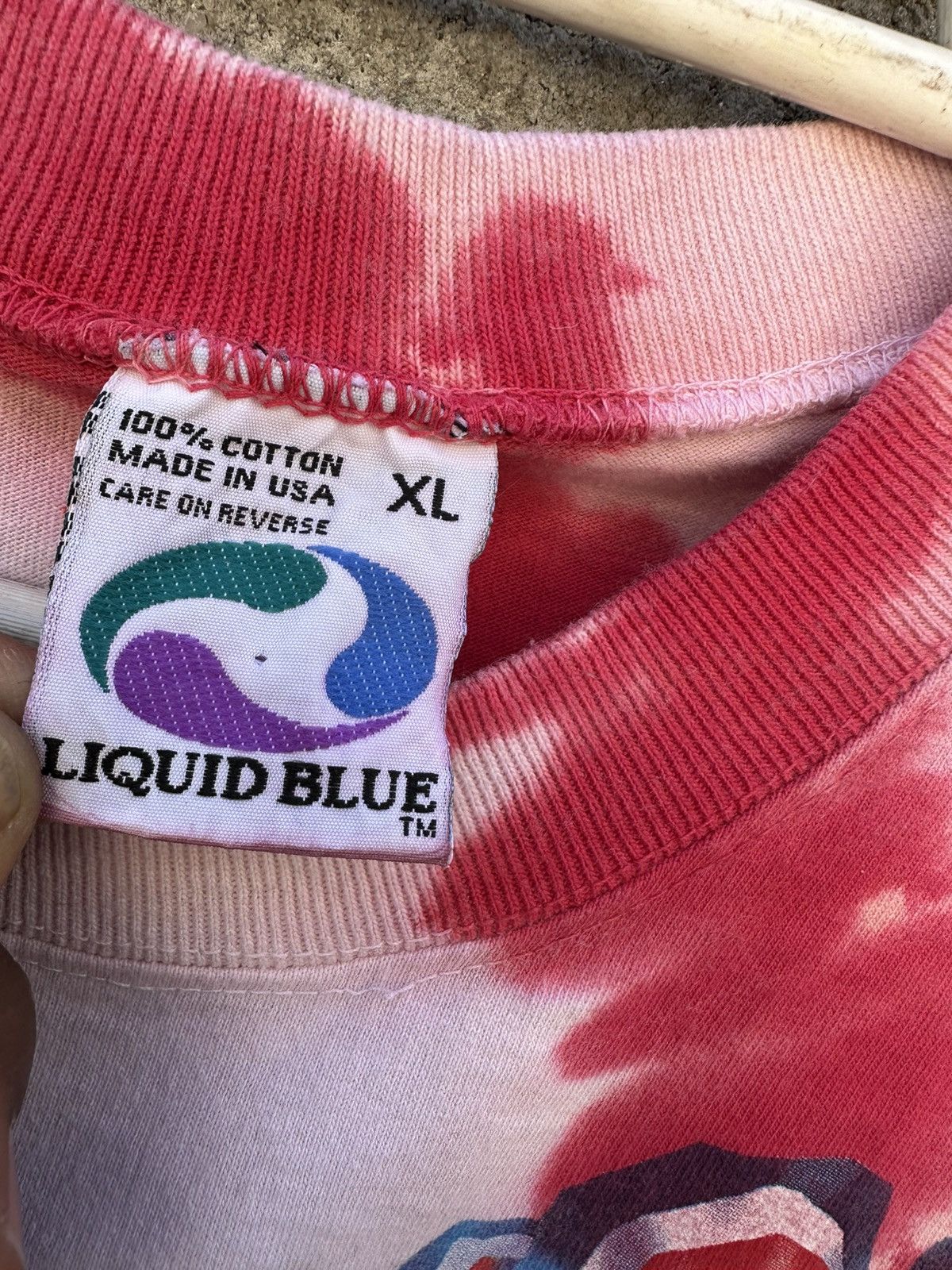 Grateful Dead × Liquid Blue × Vintage Grateful Dead 1996 GDM “Deadcathlon” Olympics Tie-Dye Tee Size US XL / EU 56 / 4 - 9 Thumbnail