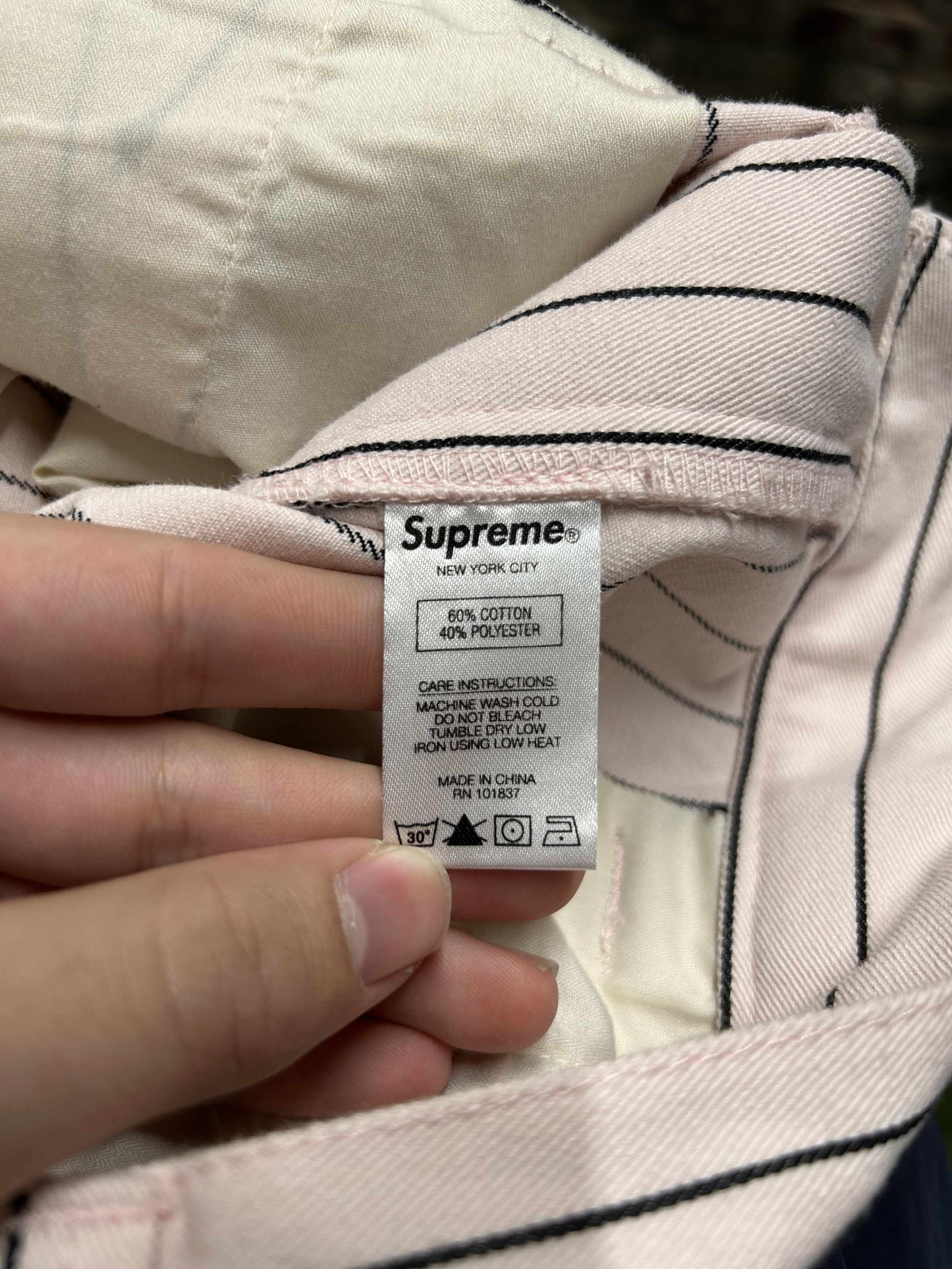 Supreme Supreme Pin Stripe Work Pant Size US 30 / EU 46 - 5 Thumbnail