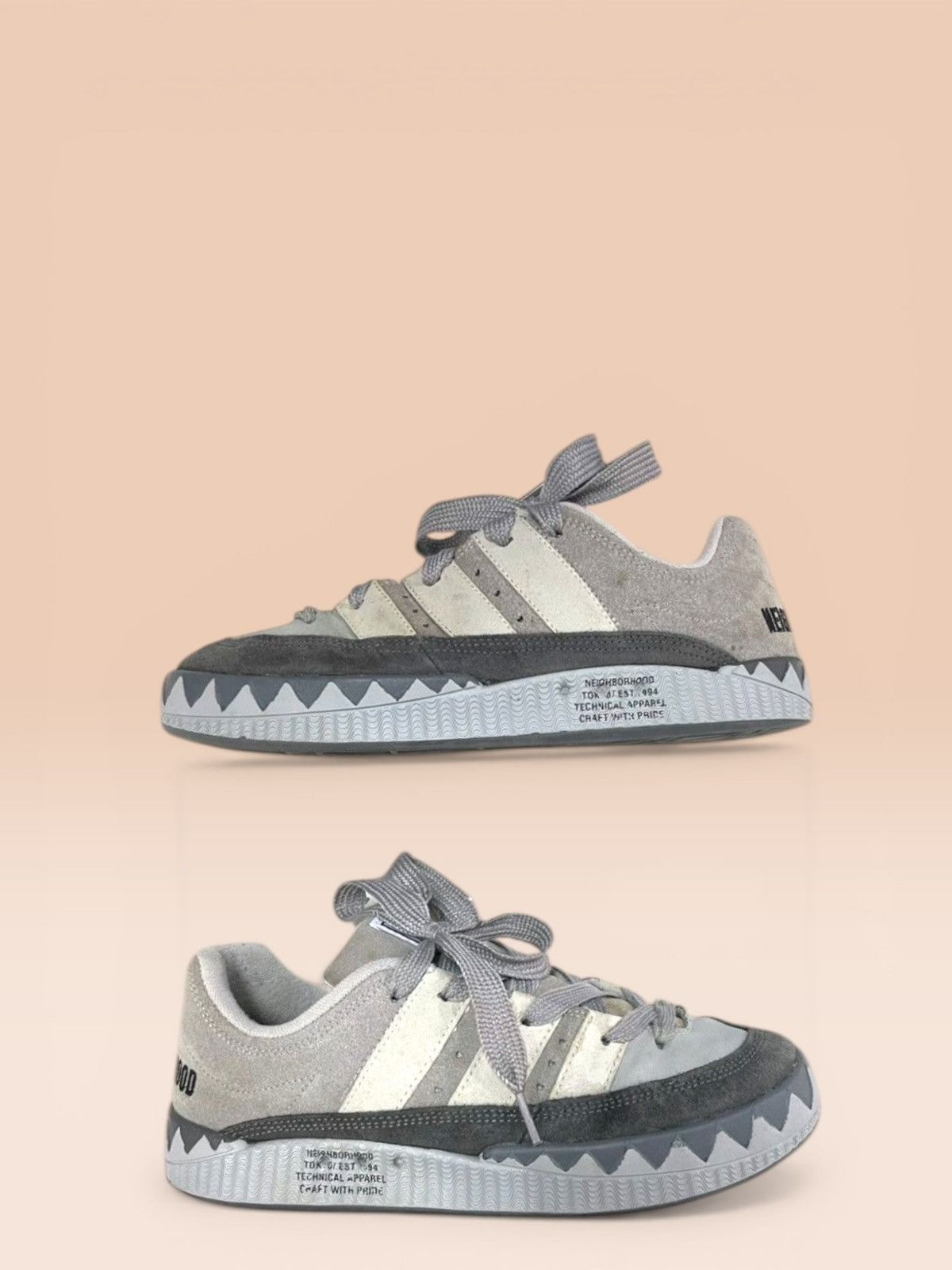 Adidas × Neighborhood Adidas X Neighborhood "ADIMETIC" Size US 8.5 / EU 41-42 - 8 Thumbnail