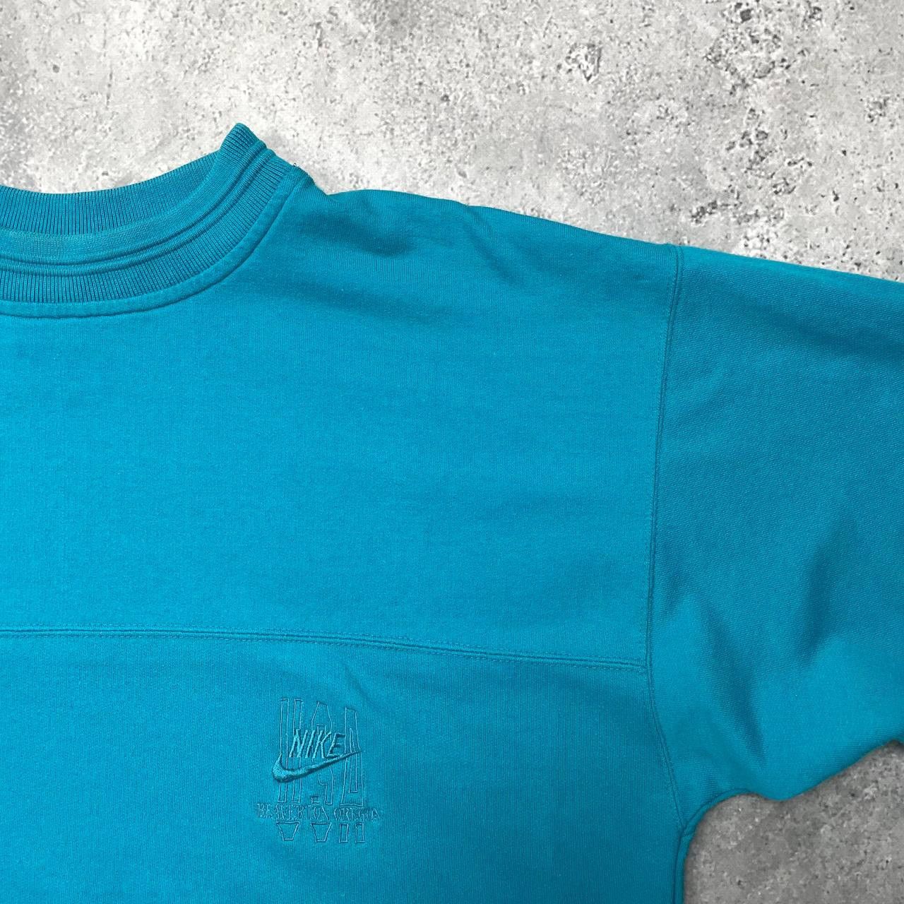 Other Vintage 90s Nike Beaverton Oregon Sweatshirt Blue Crewneck Size US M / EU 48-50 / 2 - 10 Thumbnail