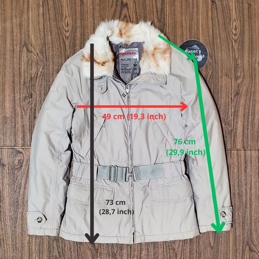 Prada PRADA GORE-TEX Fox Fur Lined Jacket Size M / US 6-8 / IT 42-44 - 5 Thumbnail