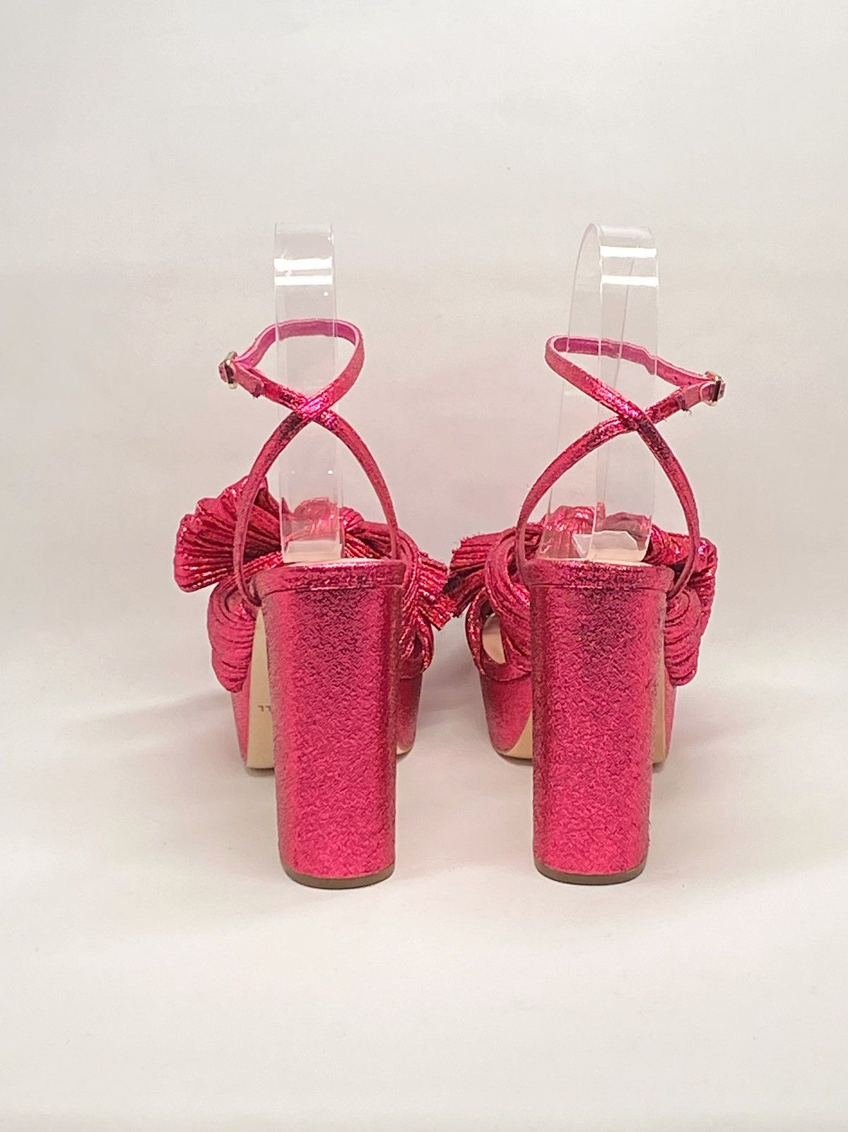 Loeffler Randall Loeffler Randall Natalia Pleated Bow Platform Sandals size 6 Size US 6 / IT 36 - 10 Thumbnail