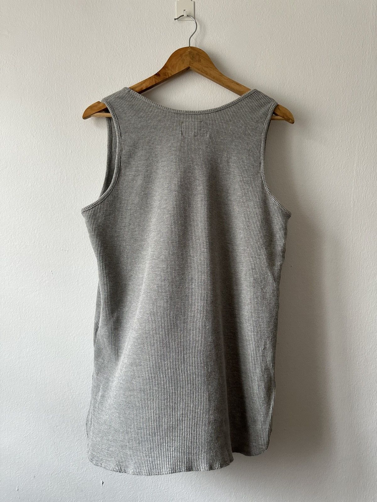 Other Number Nine Denim Waffle Tank Top Size US L / EU 52-54 / 3 - 2 Thumbnail
