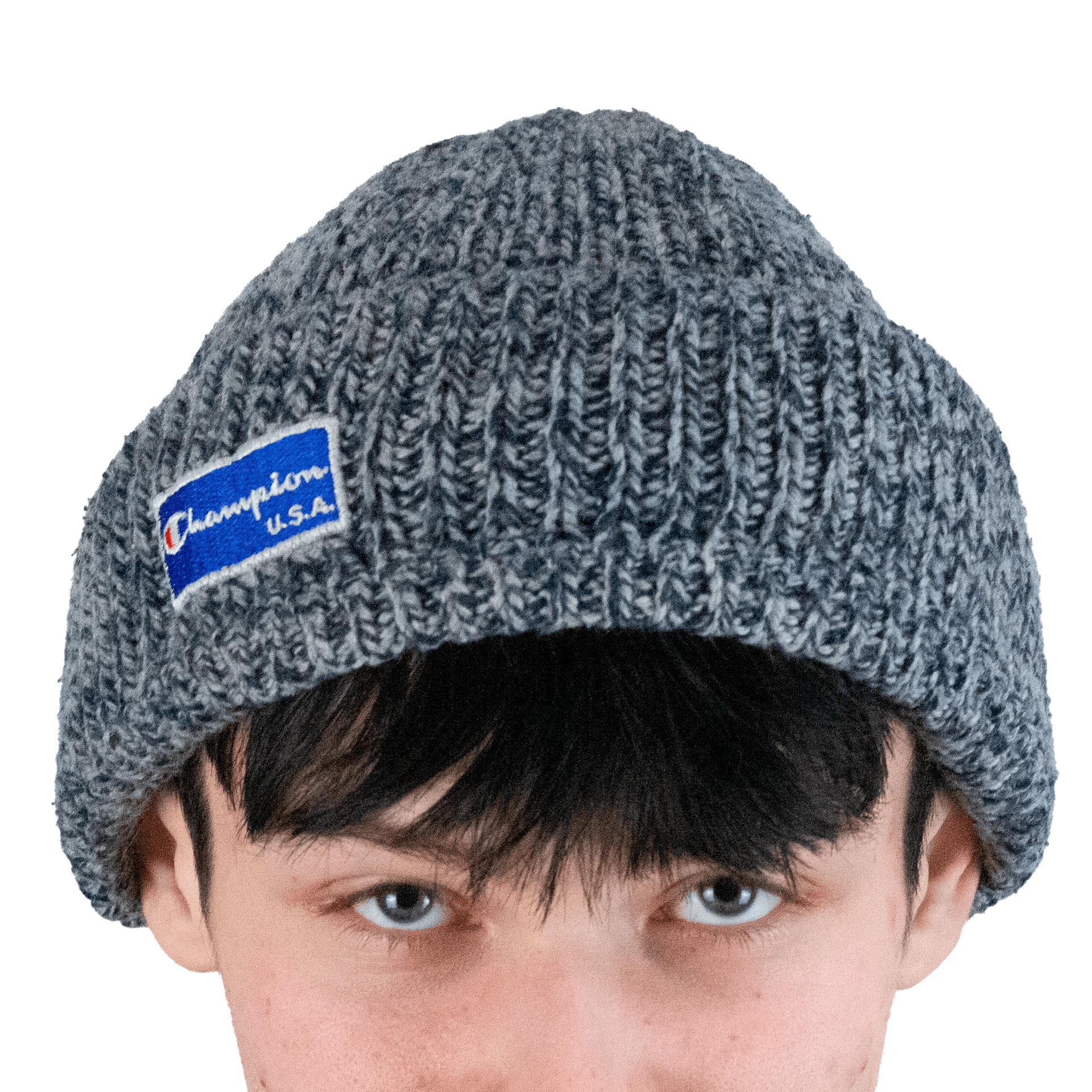 Champion Champion Vintage 00s knitted beanie Size ONE SIZE - 3 Thumbnail