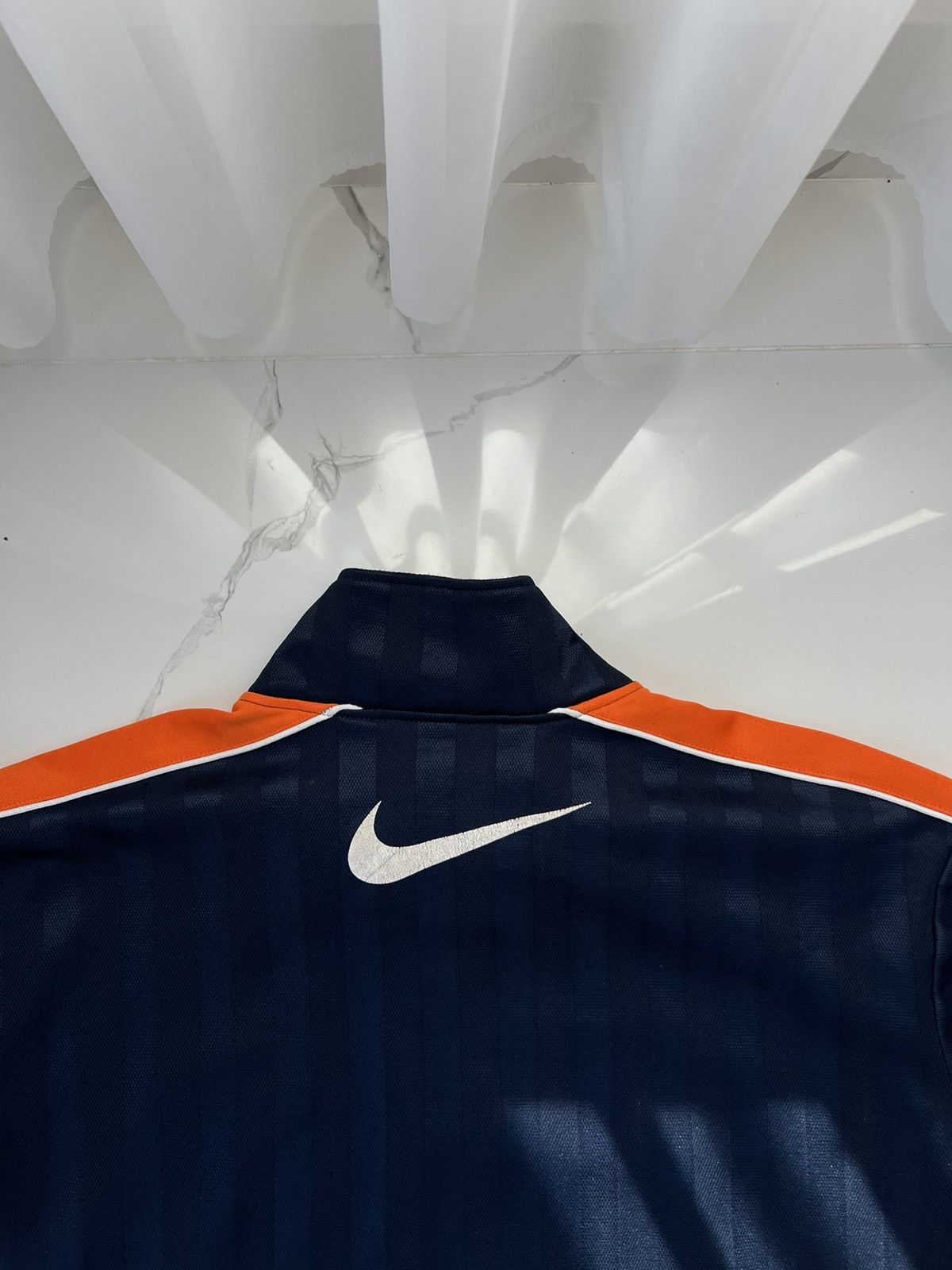 Nike 00's NIKE TEAM DRI FIT DOUBLE SWOOSH Y2K TRACK JACKET Size US L / EU 52-54 / 3 - 7 Thumbnail