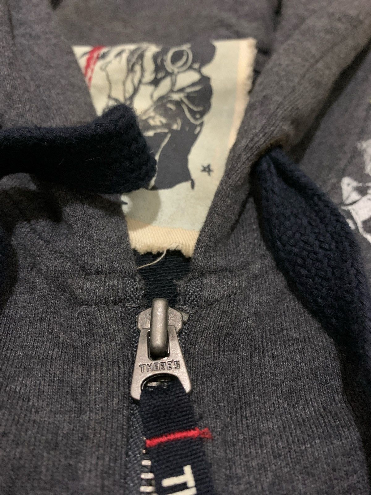 Hysteric Glamour × If Six Was Nine × Japanese Brand Theres Rock Zip Hoodie ifsixwasnine Punk style Size US L / EU 52-54 / 3 - 9 Thumbnail