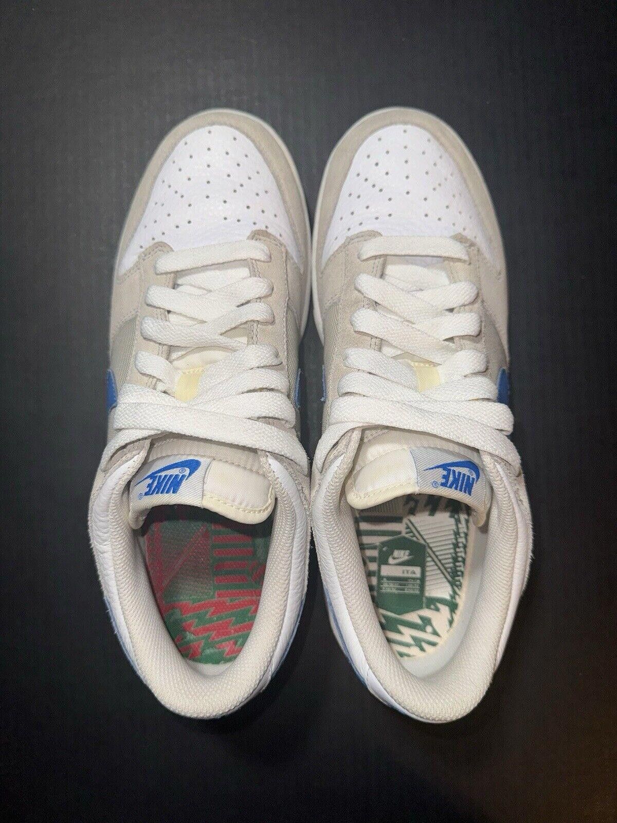 Nike Nike Mens Dunk Low White Grey Carolina Blue 318020-041 Sz 10 Size US 10 / EU 43 - 9 Thumbnail