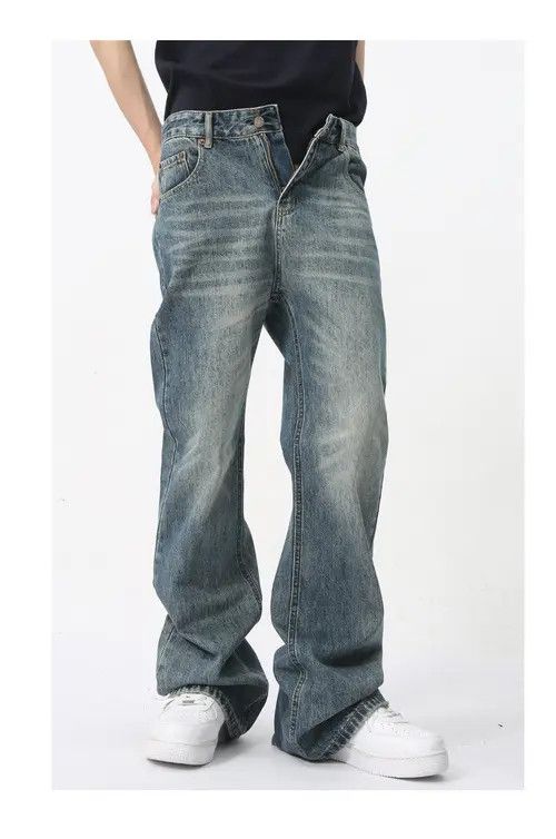 Japanese Brand × Jean Pants Fashion casual washed bootcut jeans Size US 32 / EU 48 - 2 Thumbnail