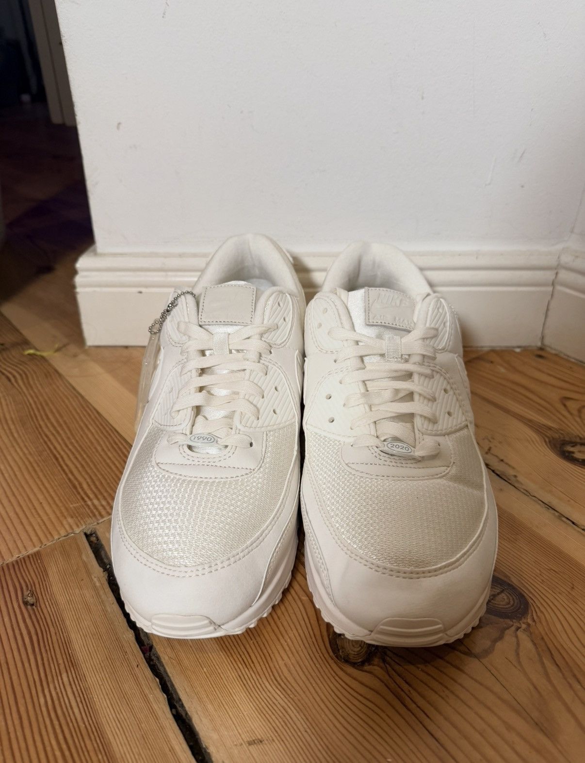 Nike Nike Air Max 90 NRG Recrafted Sail Triple Cream CT2007-100 Size US 13 / EU 46 - 7 Thumbnail