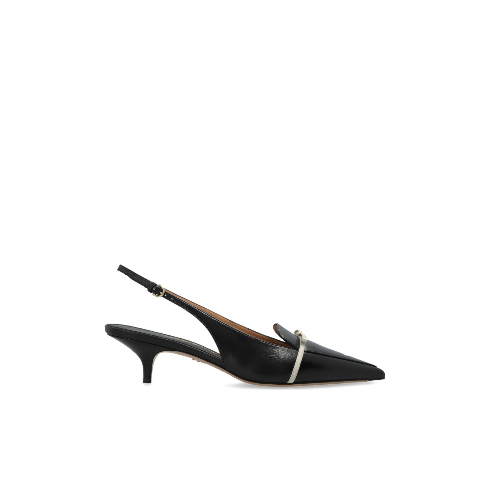 Salvatore Ferragamo Ferragamo Giusina Black Leather 55Mm Heel Shoes Sandals New & Auth, Women's (Size 9)