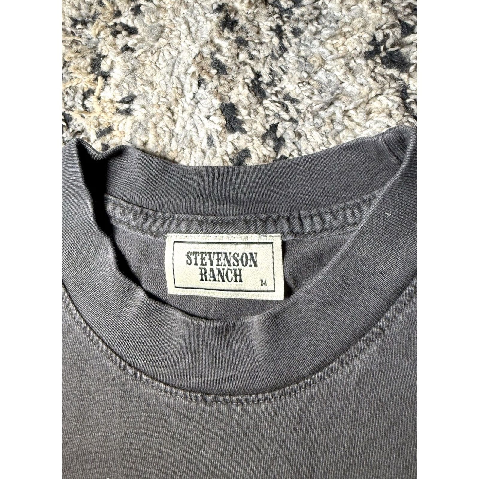Etro Stevenson Ranch Rodeo New York Football Graphic T-Shirt Mens M Gray Retro Size US M / EU 48-50 / 2 - 3 Thumbnail