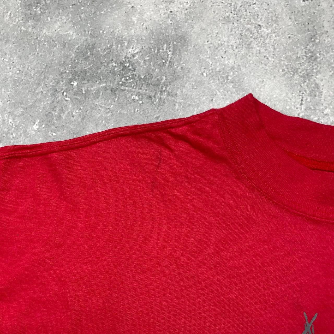 Band Tees × Vintage Vintage 90s Die Toten Hosen Spell Out Logo T Shirt Red Size US L / EU 52-54 / 3 - 6 Thumbnail