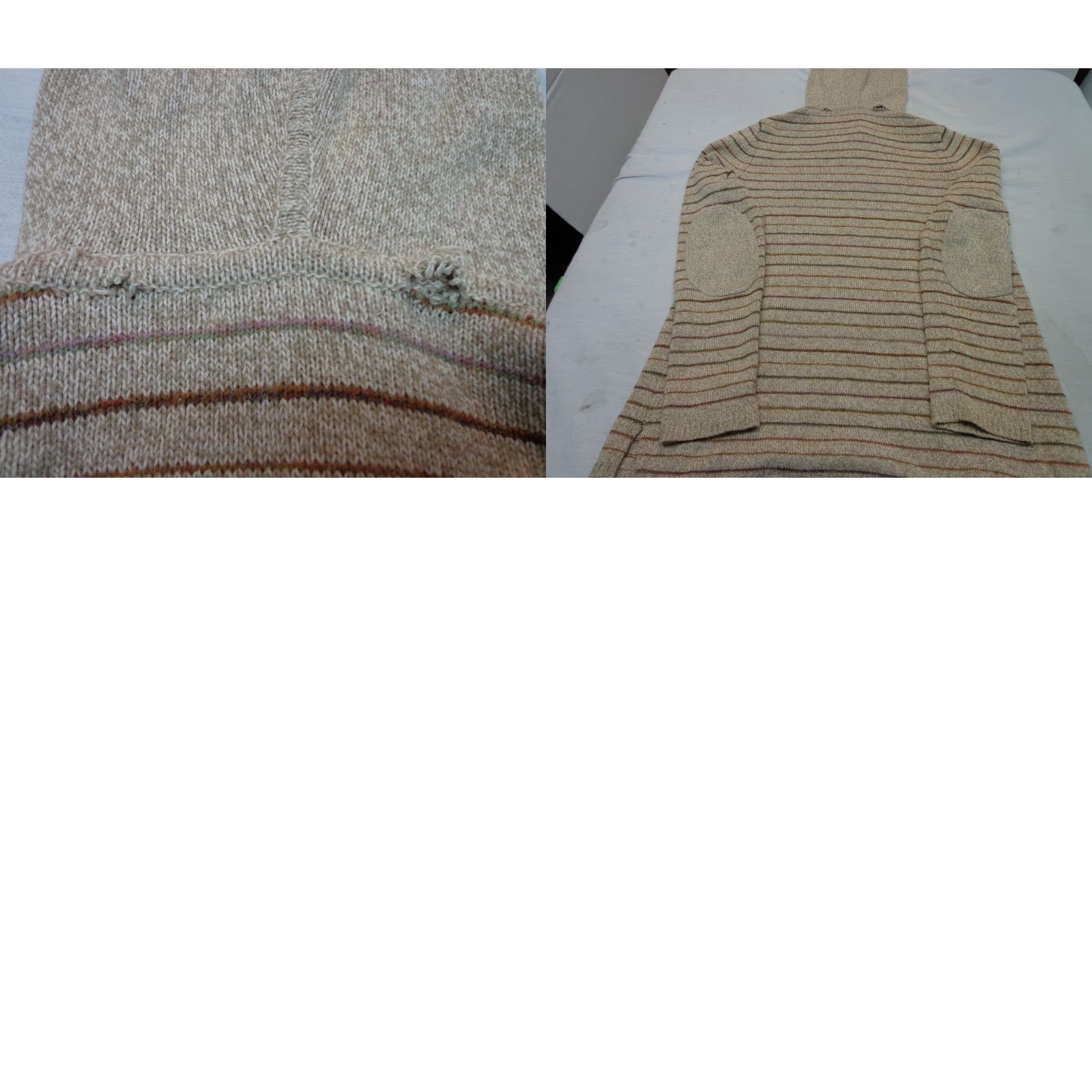 Orvis Orvis Hoodie Womens Sweater Brown Stripe Size Small FLAW, Pullover, Long Sleeve, Hooded, Regular, Women, Hoodie, Brown Striped, Vintage No, Size M? Size M / US 6-8 / IT 42-44 - 8 Thumbnail