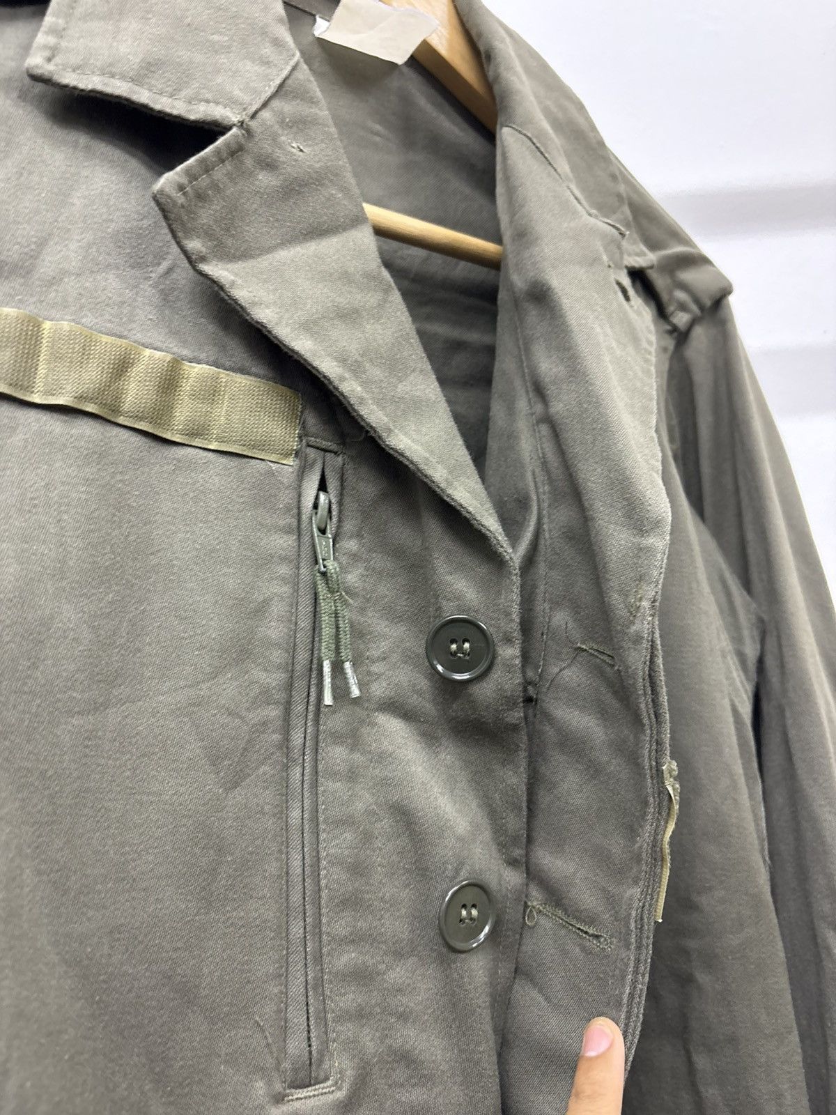 Junya Watanabe 80s Vintage Custommade F2 French Military Jacket Taxi Driver Size US M / EU 48-50 / 2 - 8 Thumbnail