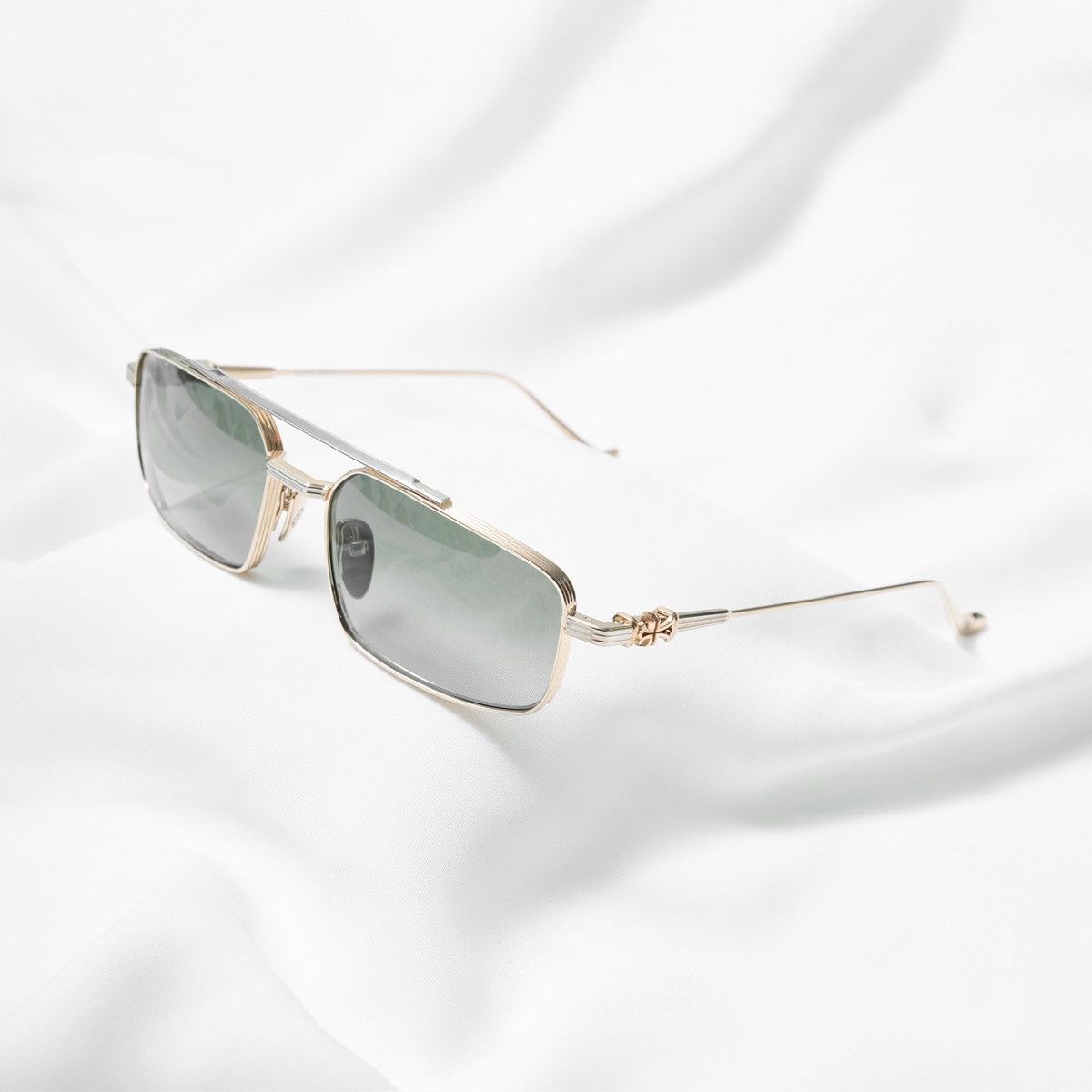 Chrome Hearts CHROME HEARTS LICK'N GOLD PLATED SUNGLASSES Size ONE SIZE - 1 Thumbnail