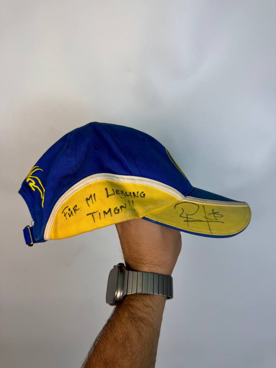 NHL × Vintage Vintage Davos Hockey-Club signed autograph Cap Hat Size ONE SIZE - 3 Thumbnail