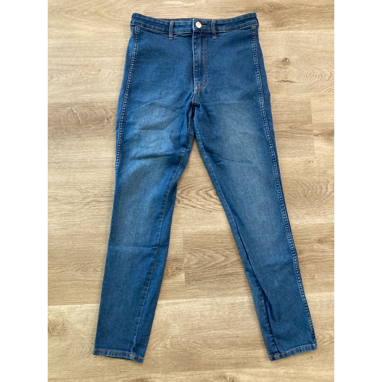 Other Women's High Waisted Skinny Ankle Jeans Blue Size 8 Slim Fit Size 30" / US 8 / IT 44 - 5 Thumbnail