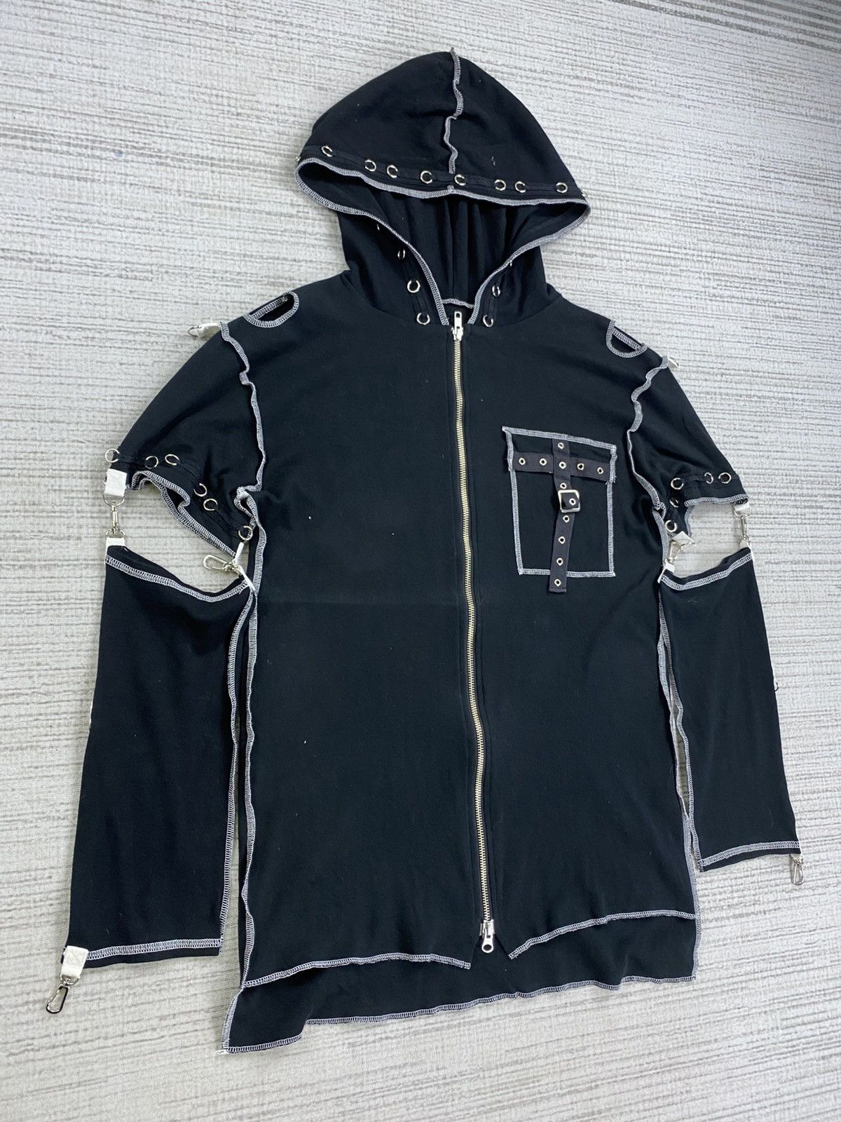 Beauty Beast Vintage MAXICIMAM Punk Gothic Style Bondage Jacket Size US M / EU 48-50 / 2 - 3 Thumbnail