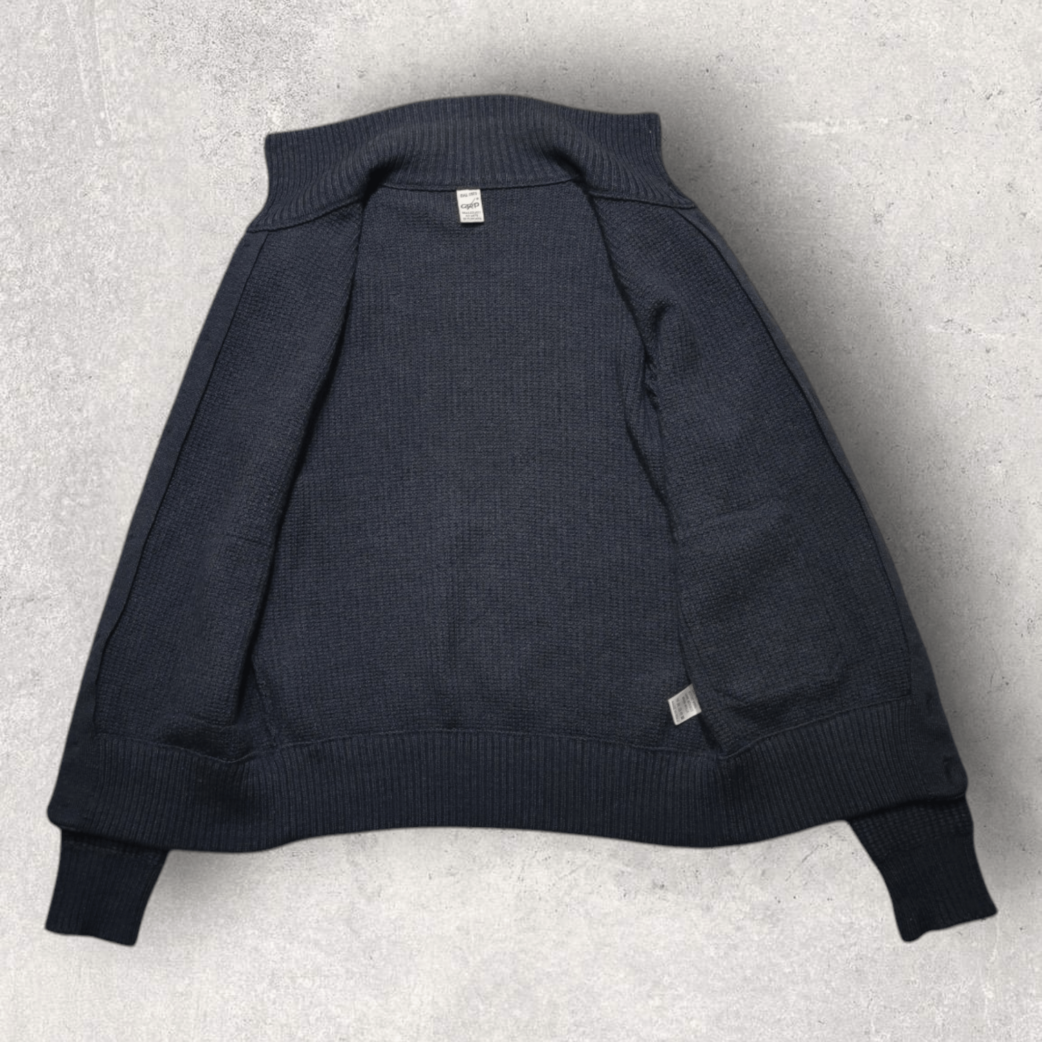 GRP GRP Inis Meain Heavy 100% Merino Wool Knitted Sweater Jacket Size US L / EU 52-54 / 3 - 4 Thumbnail