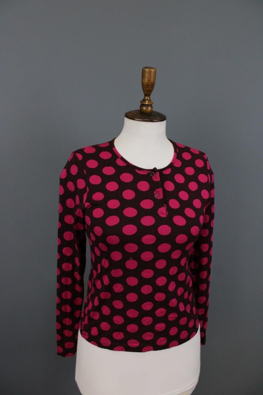Marimekko Marimekko Mika Piirainen Multicolor Dotted Shirt Size M Size M / US 6-8 / IT 42-44 - 4 Thumbnail
