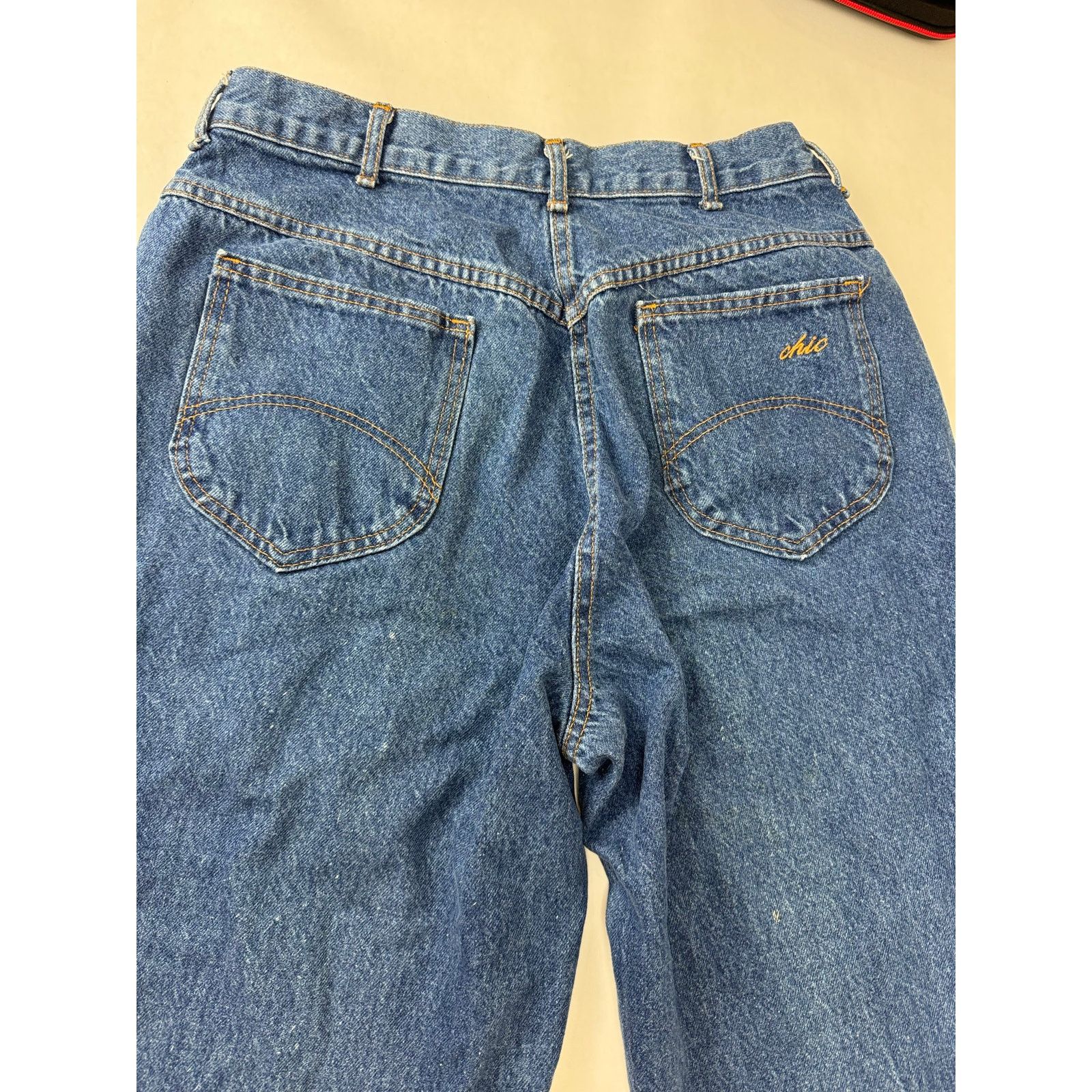 Other Vintage Chic USA High Rise Tapered Jeans 1980 Size 18 Size 40" / US 18 - 12 Thumbnail