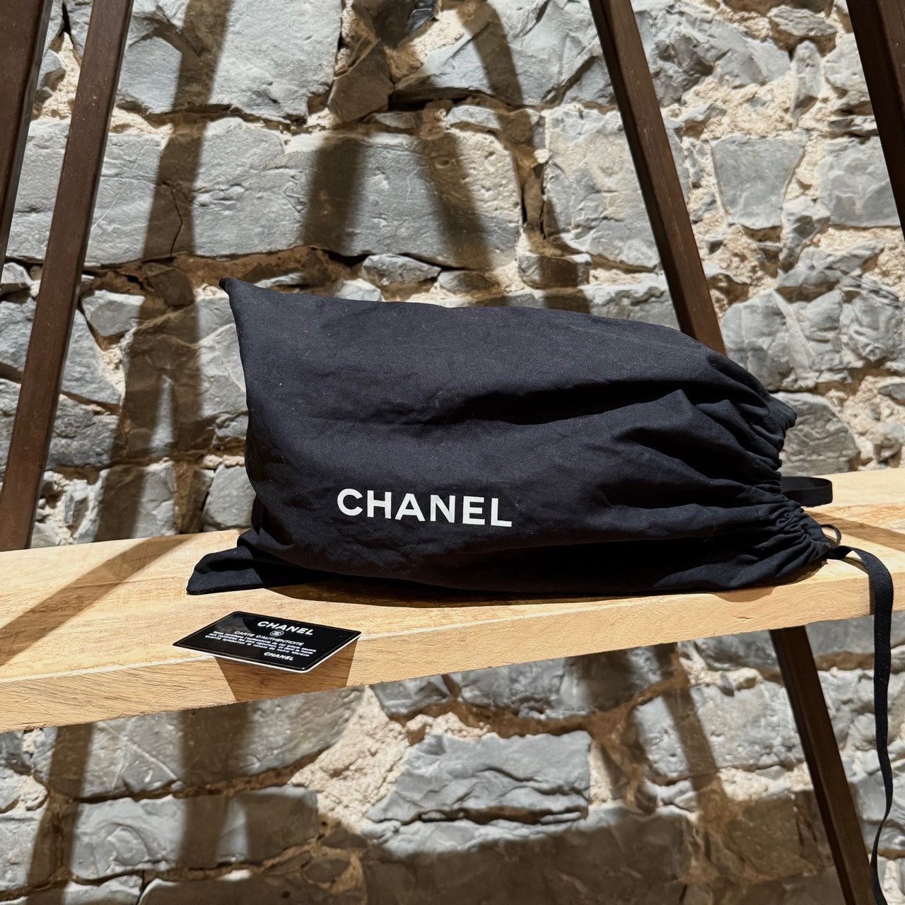 Chanel Chanel Navy Blue Satin Sequin Beaded Medium Double Flap Bag Size ONE SIZE - 17 Thumbnail