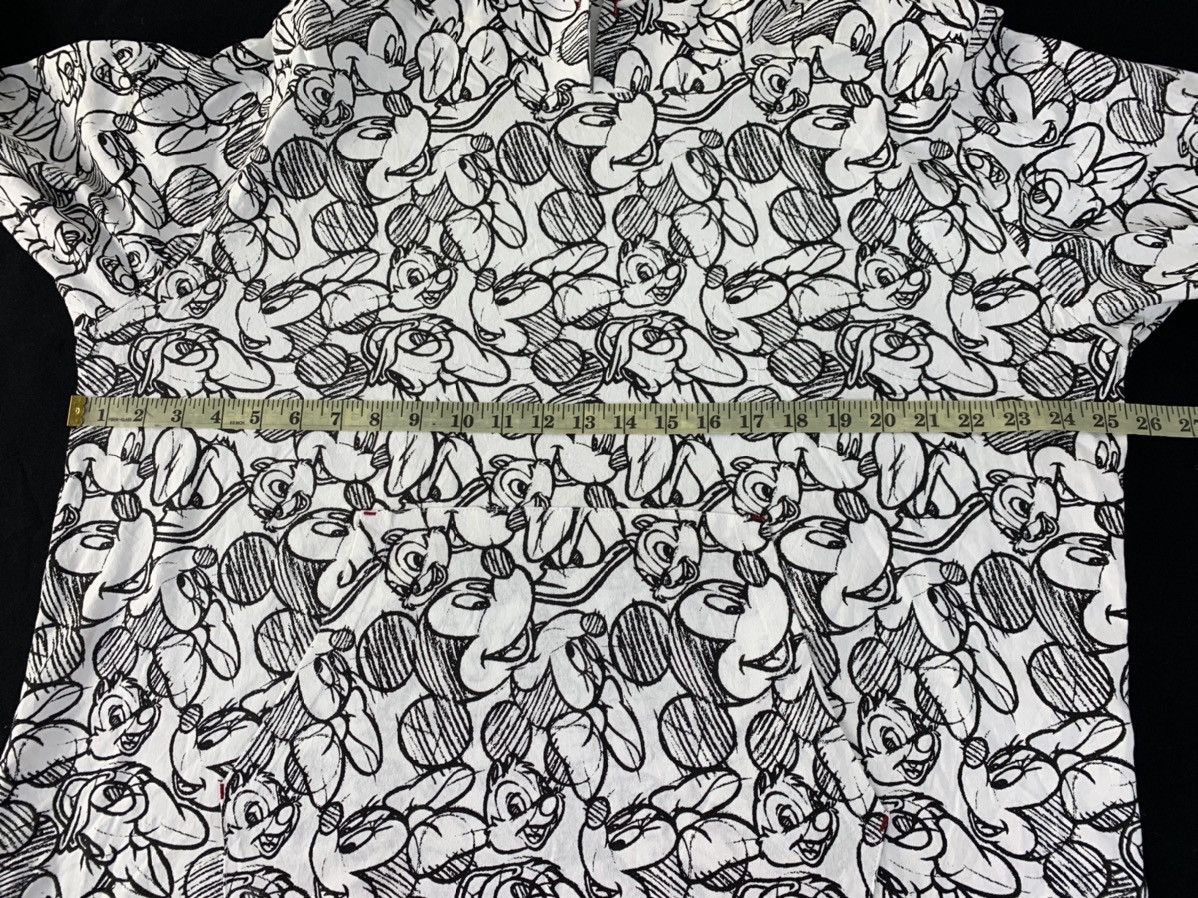 Disney Hype Disney Mickey Mouse Over Printed Pull Over Hoodies Size US XXL / EU 58 / 5 - 7 Thumbnail