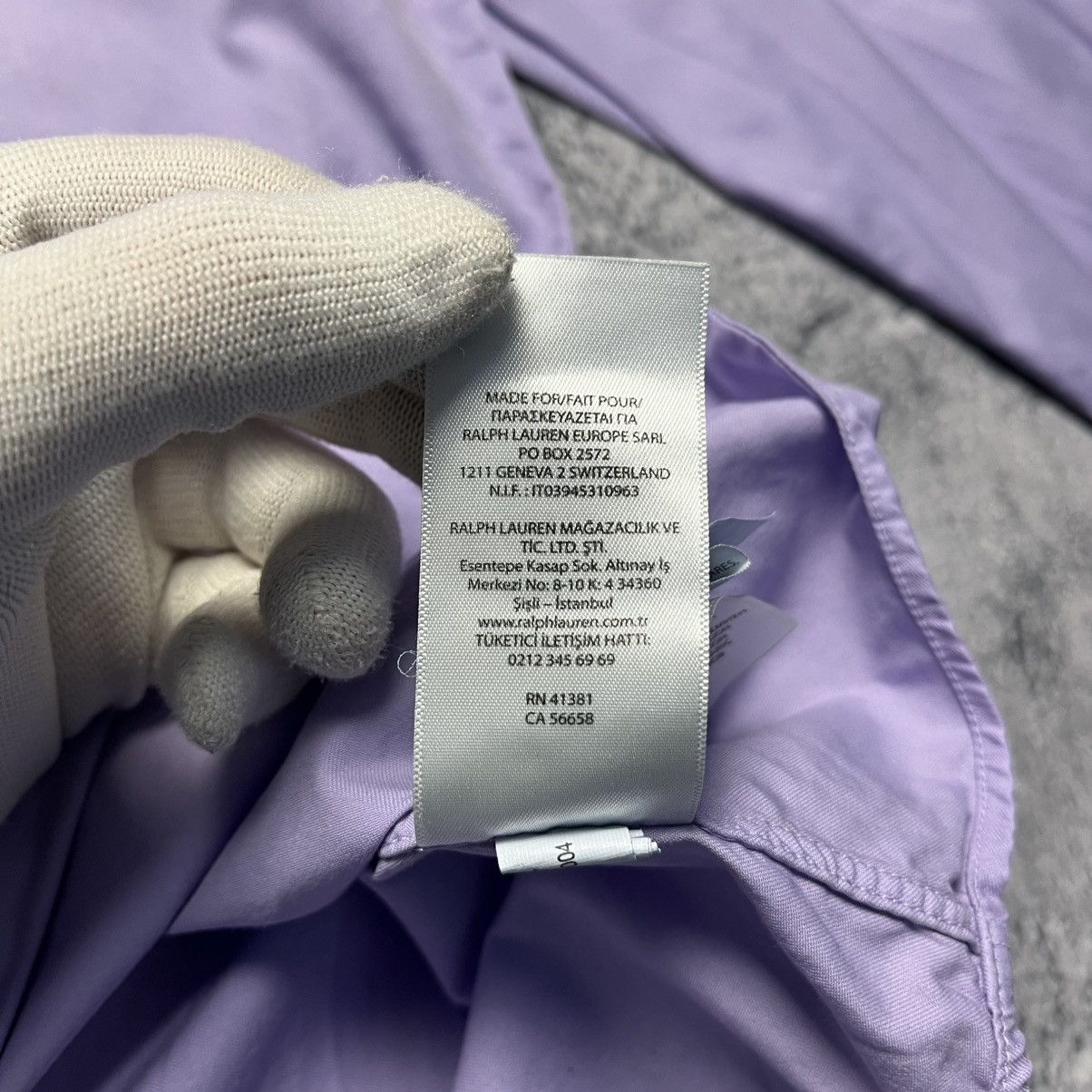 Ralph Lauren × Vintage Ralph Lauren Purple Shirt Button Down Long Sleeve Luxury Size US M / EU 48-50 / 2 - 13 Thumbnail