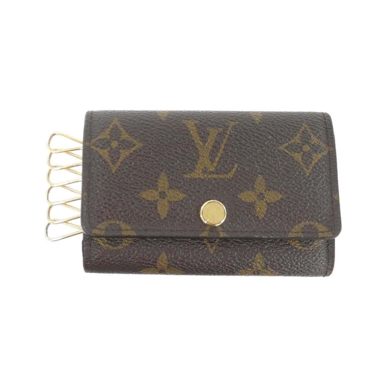 Louis Vuitton Louis Vuitton Louis Vuitton Monogram Key Case Textile Key case M62630 DUTY FREE for USA Size ONE SIZE - 1 Thumbnail
