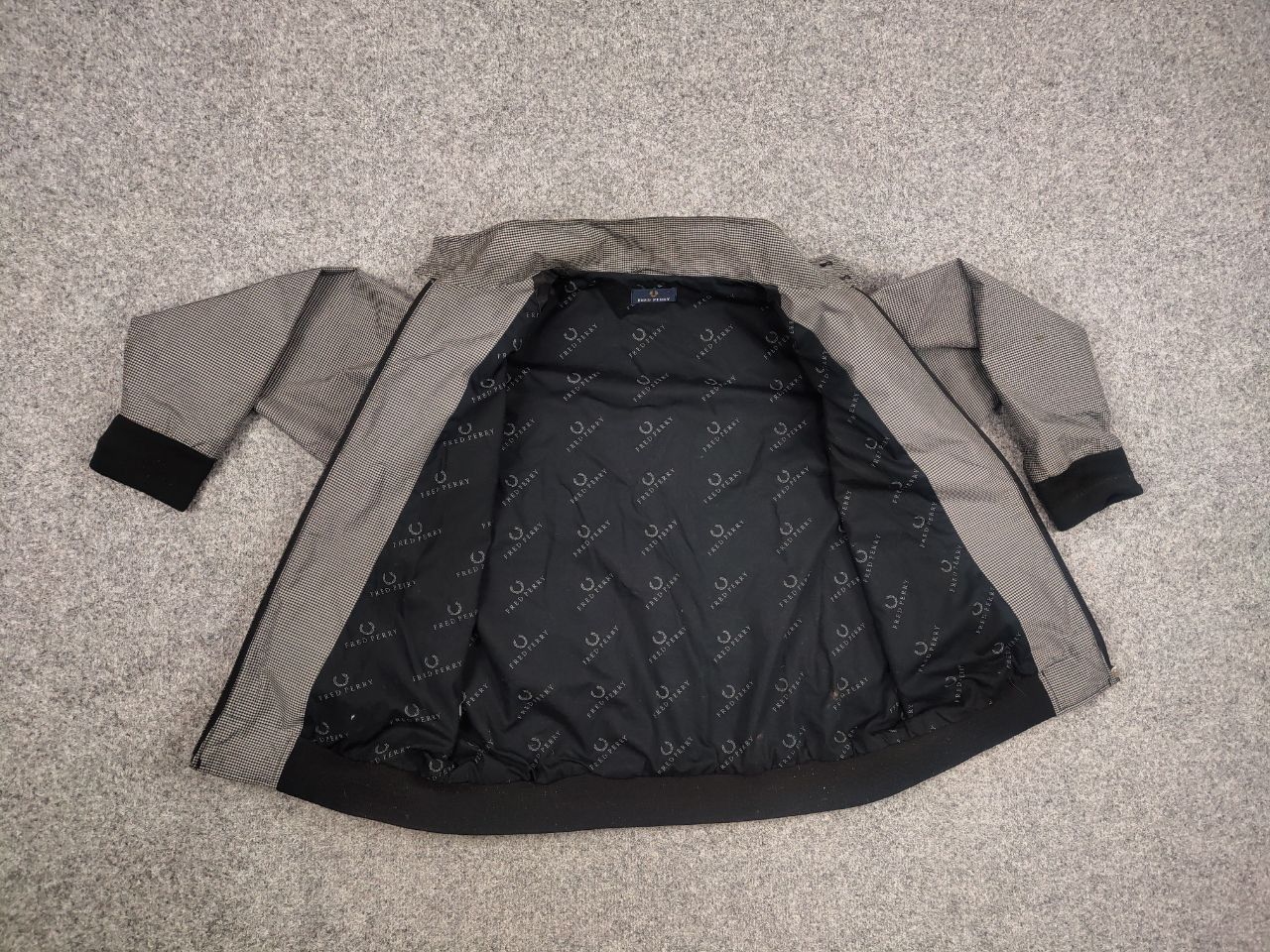 Fred Perry Vintage Fred Perry Light Classic Cotton chek Bomber jacket Size US M / EU 48-50 / 2 - 12 Thumbnail