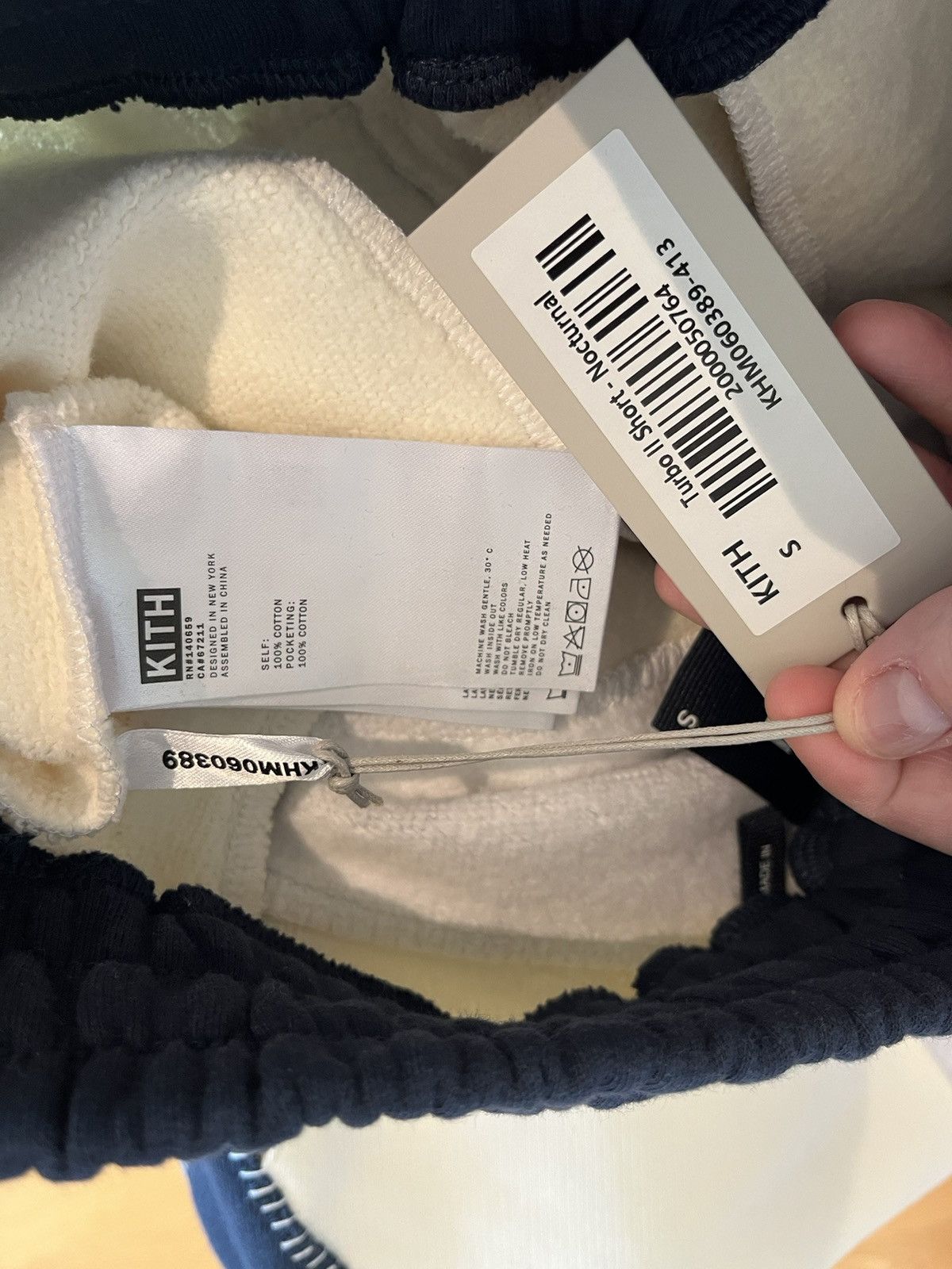 Kith Kith Turbo II Nocturnal Grey Stitch Sweatshorts Size US 30 / EU 46 - 5 Thumbnail