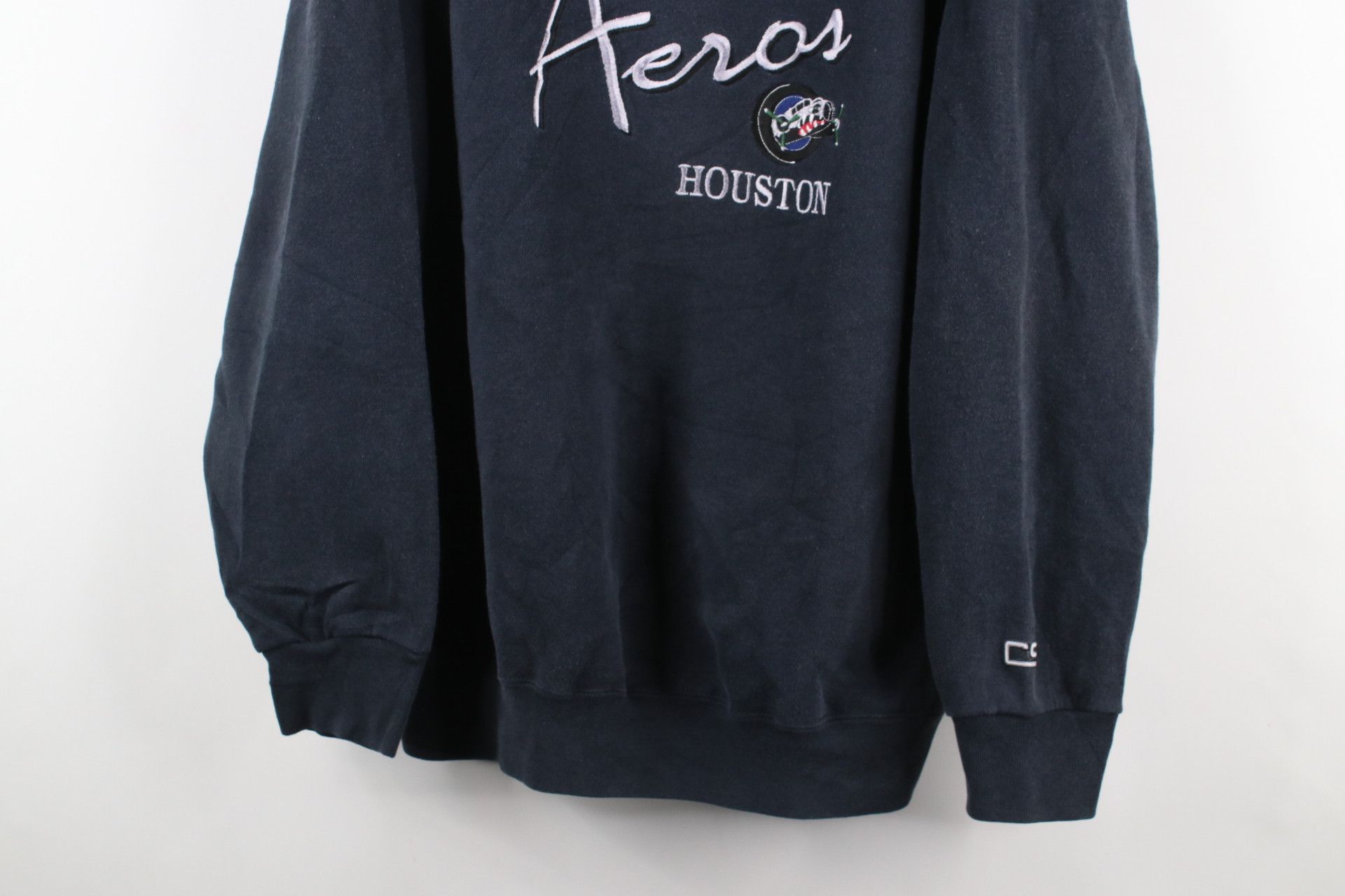 Vintage Vintage 90s Out Houston Aeros Hockey Crewneck Sweatshirt USA Size US XXL / EU 58 / 5 - 3 Thumbnail