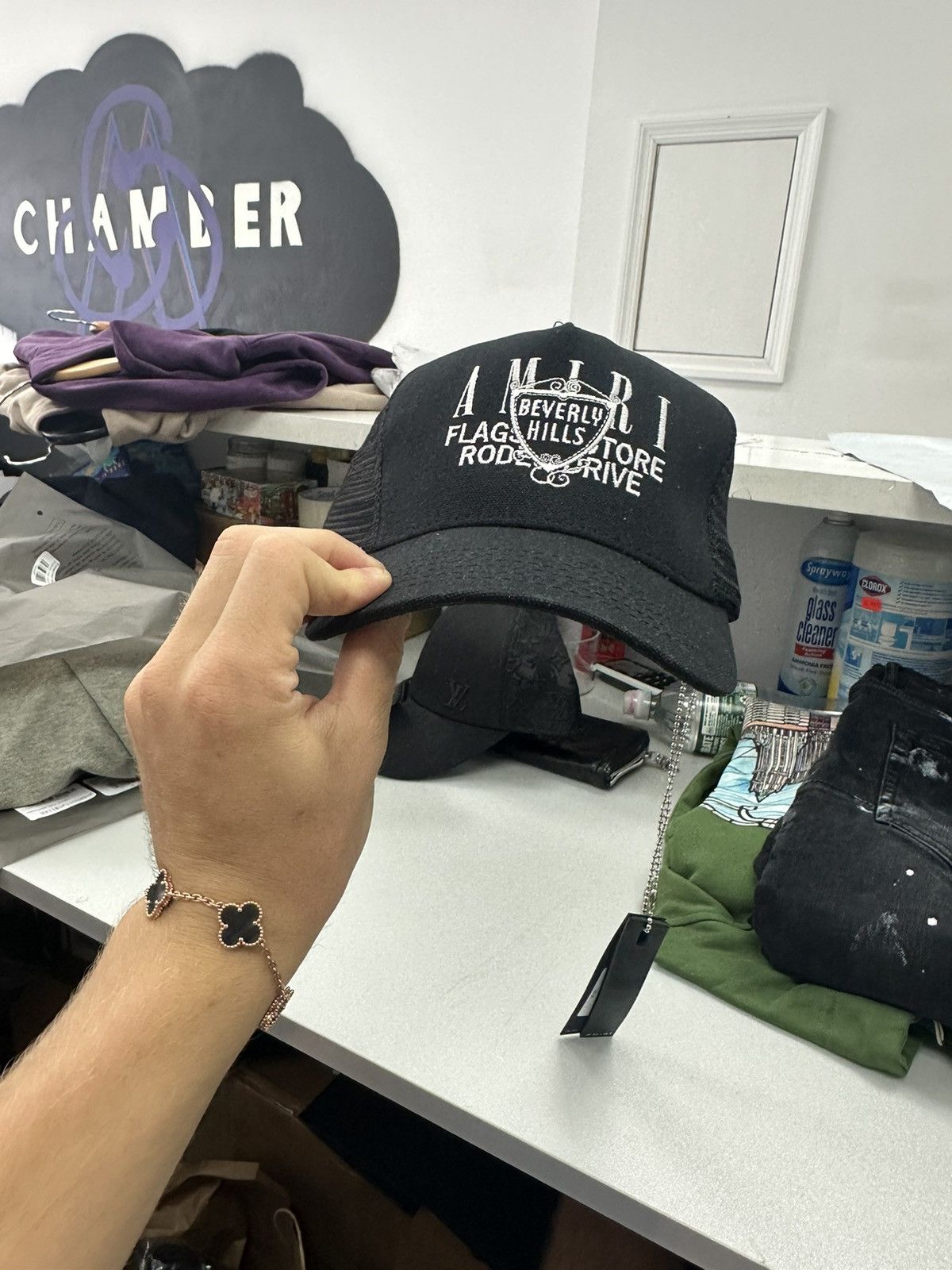 Amiri Amiri Black Beverly Hills SnapBack Size ONE SIZE - 1 Thumbnail