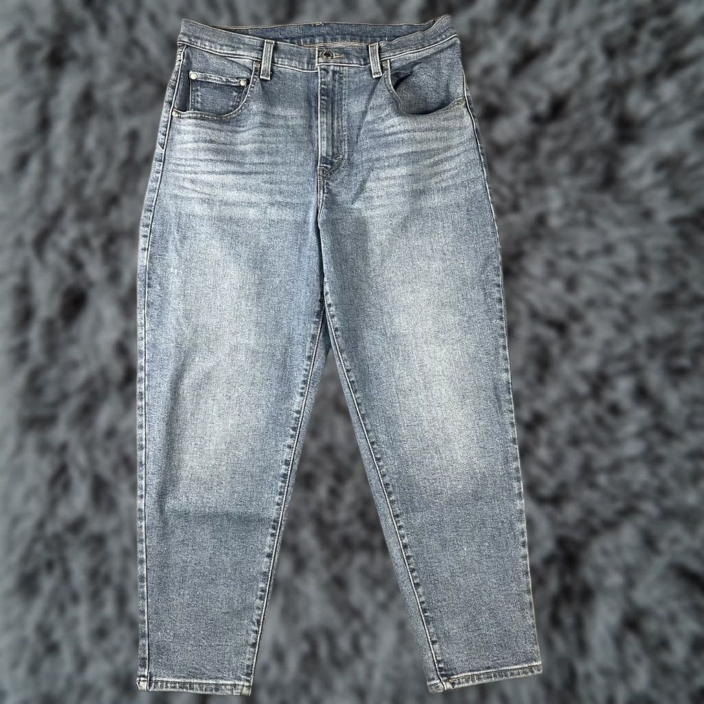Levi's Levi'S Silver Tab Jeans Women 32x27 Blue High Rise Mom Jean Tapered Medium Wash Size 24" / US 00 / IT 34 - 1 Thumbnail