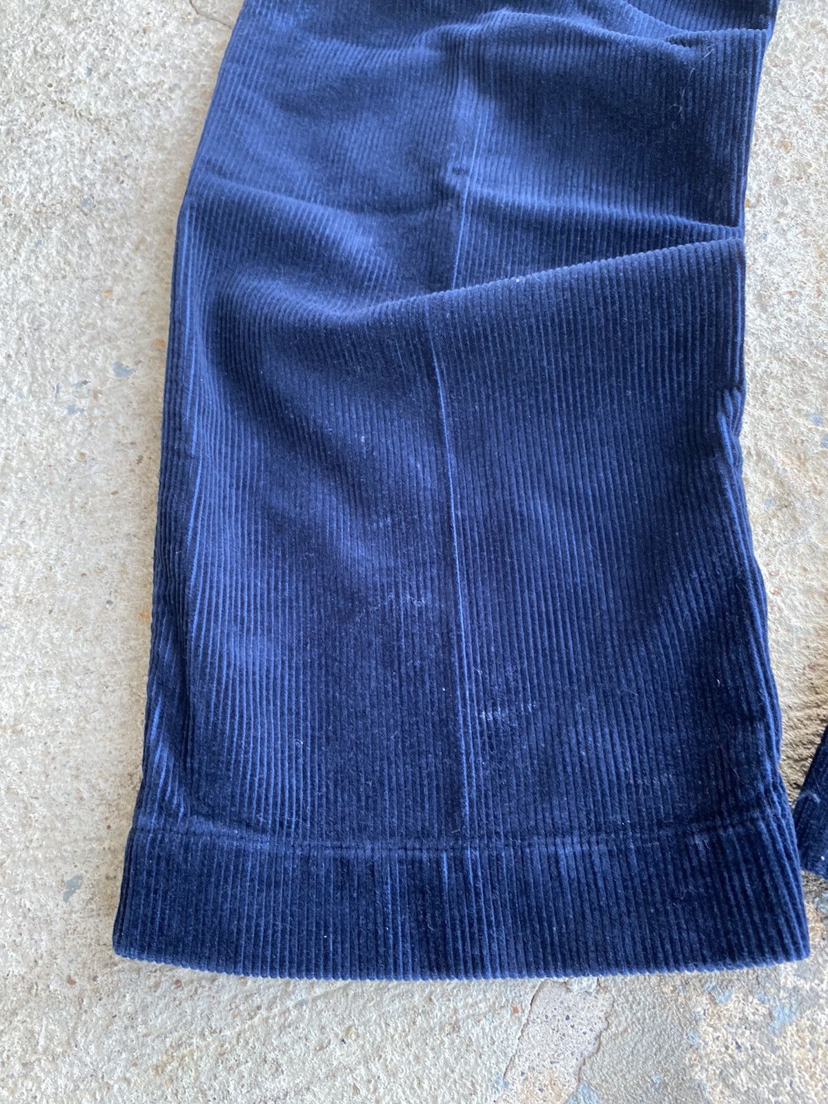 Polo Ralph Lauren × Vintage Vintage Y2K Polo Ralph Lauren Navy Corduroy Pants 28x29 Size US 28 / EU 44 - 4 Thumbnail