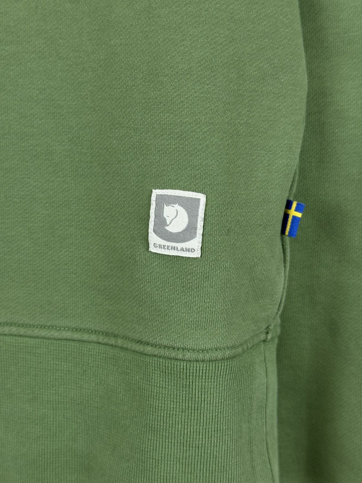Fjallraven Fjallraven Greenland Logo basic Green sweatshirt Size M / US 6-8 / IT 42-44 - 5 Thumbnail