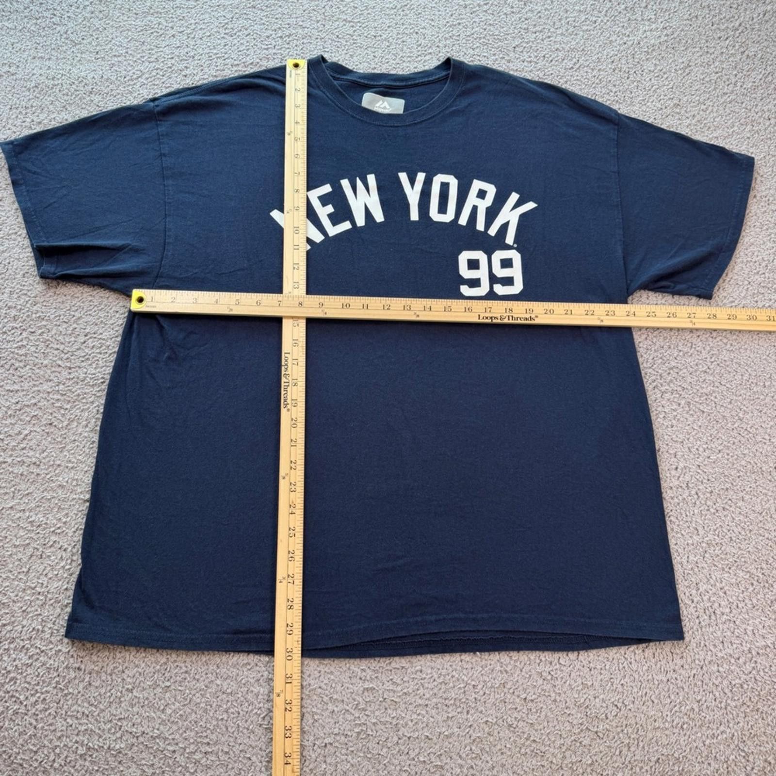 Majestic Majestic New York Yankees Aaron Judge 99 T-Shirt Mens 2XL Size US XXL / EU 58 / 5 - 3 Thumbnail