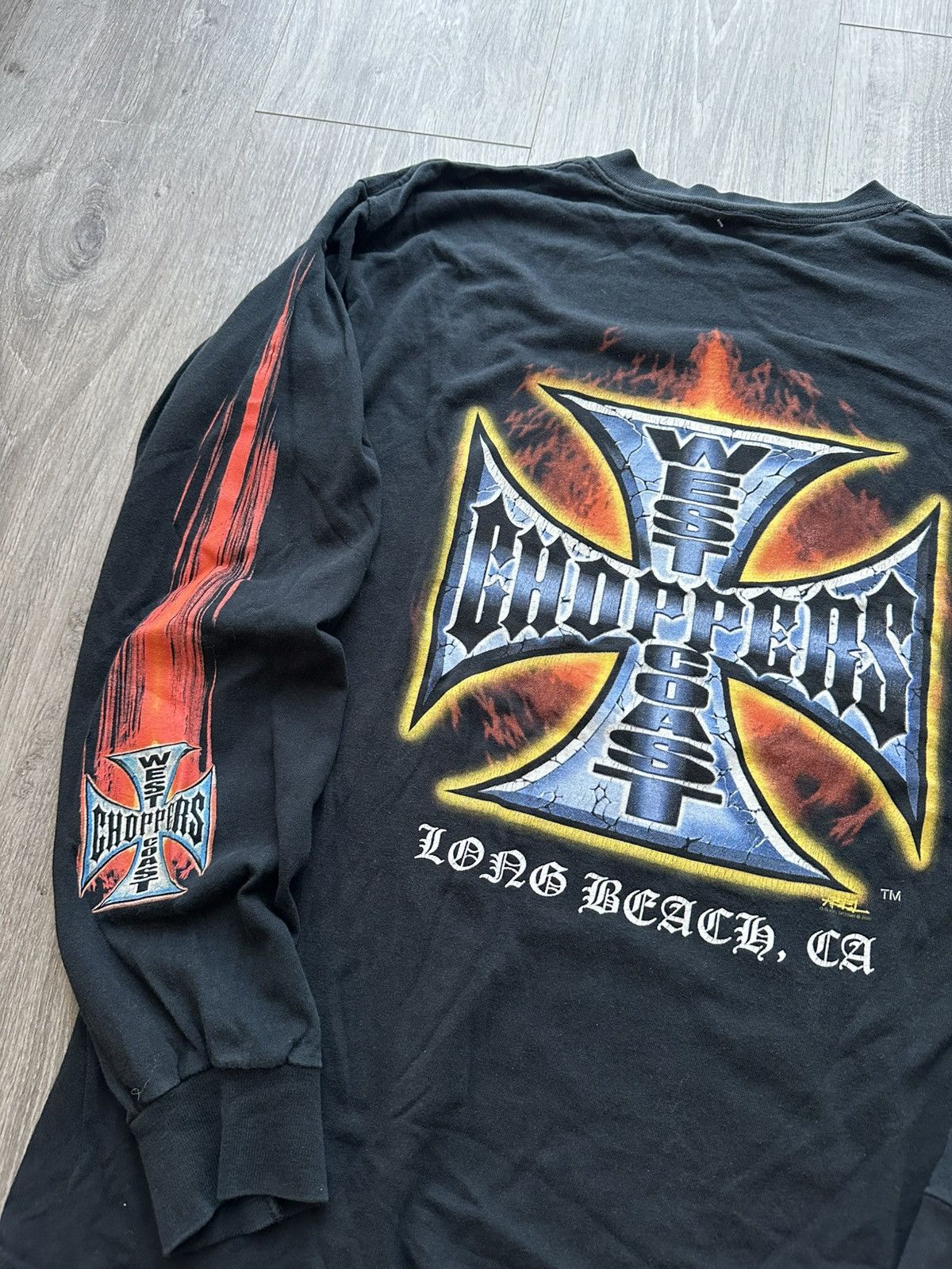 West Coast Choppers Westcoast Choppers Chrome hearts Longsleeve vintage Size US L / EU 52-54 / 3 - 8 Thumbnail