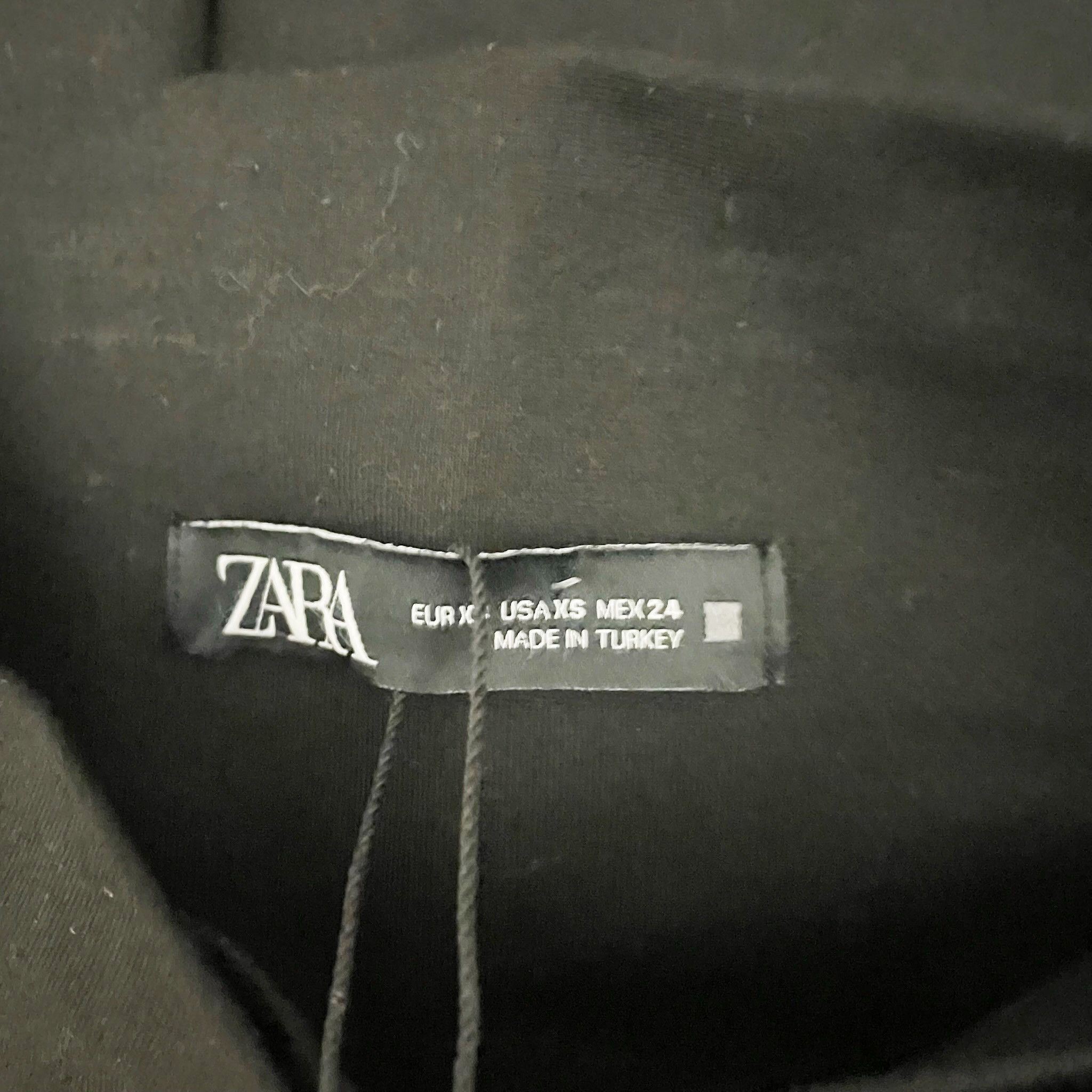 Zara NEW Zara High Rise Stretch Knit Cross Wrap Size 25" / US 0 / IT 36 - 2 Thumbnail